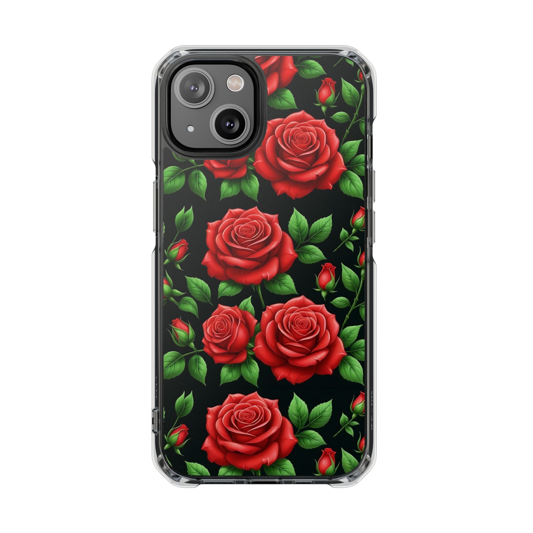 Roses are Red - Magnetic Clear Impact Case