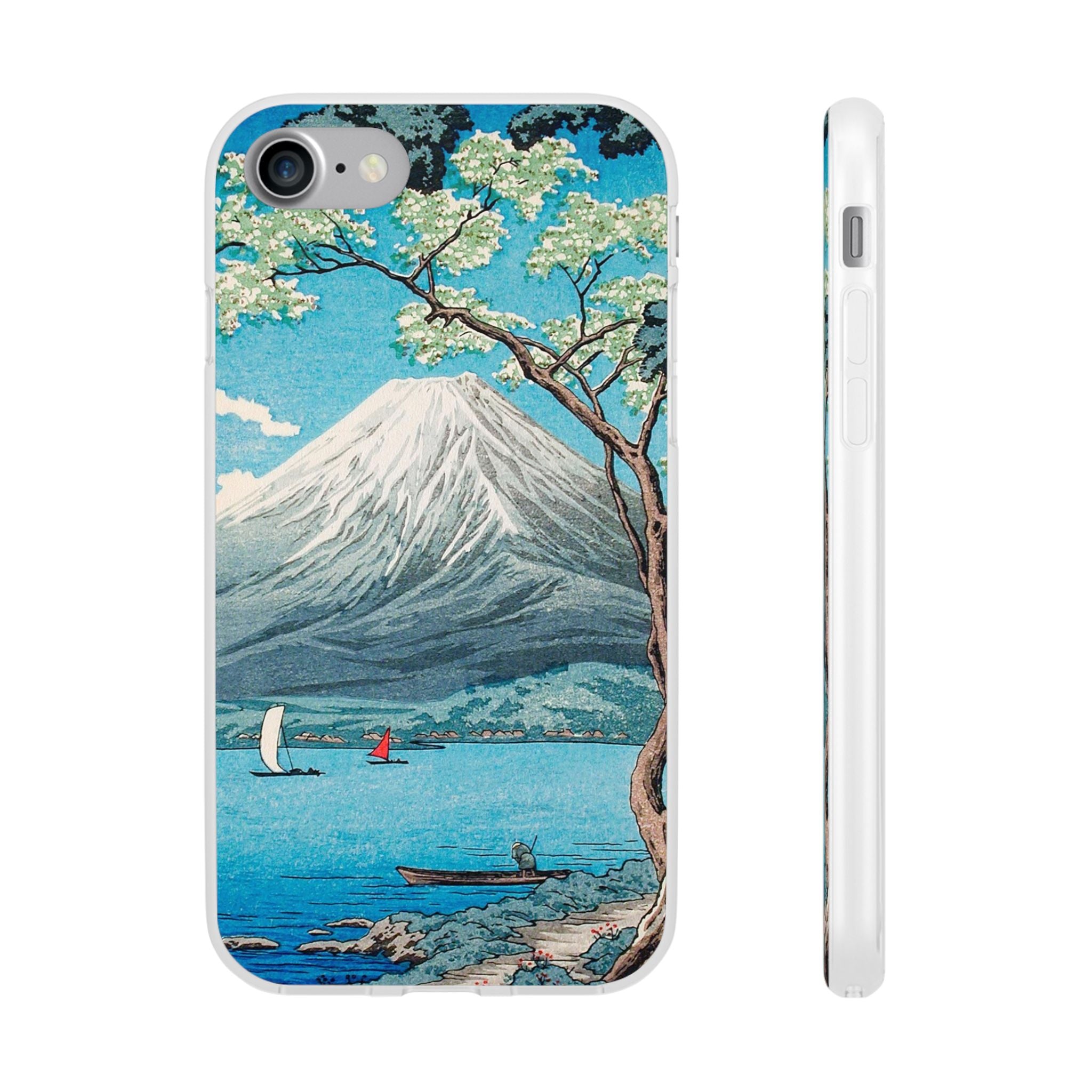 Mount Fuji from Lake Yamanaka - Flexi Case