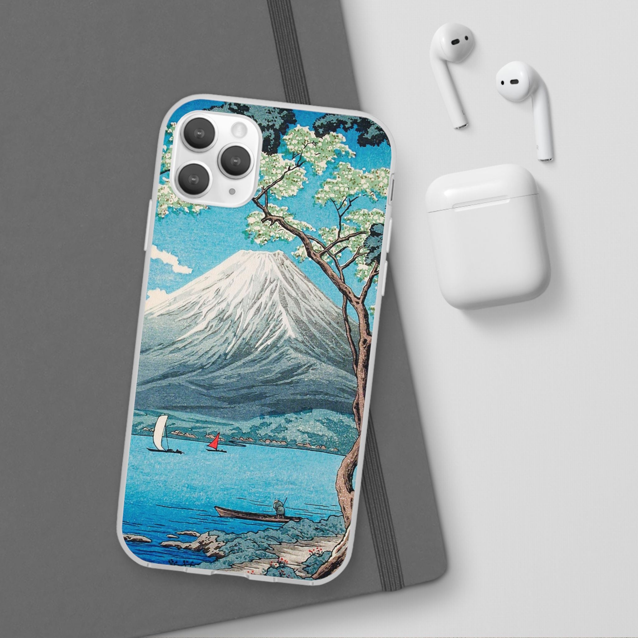 Mount Fuji from Lake Yamanaka - Flexi Case