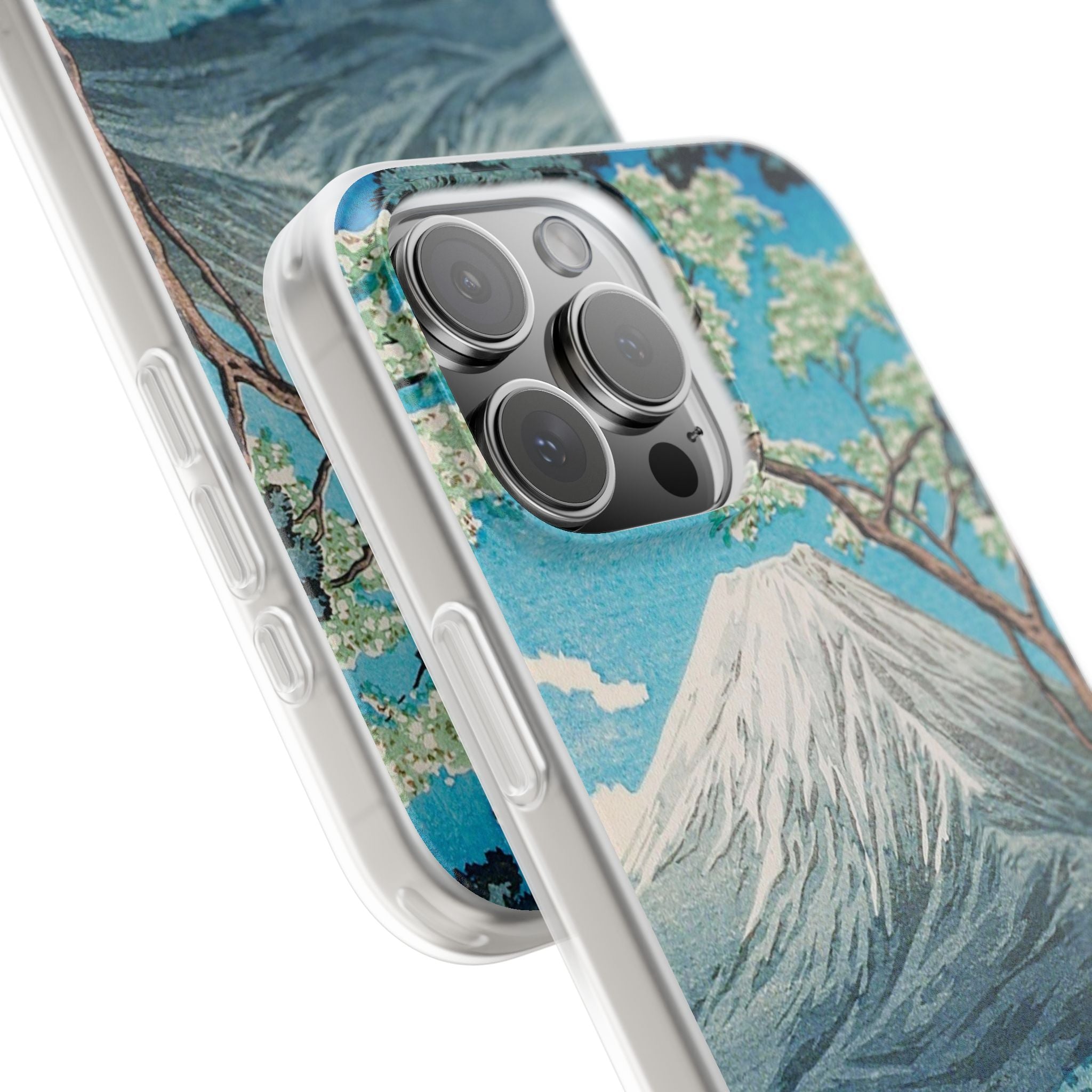 Mount Fuji from Lake Yamanaka - Flexi Case