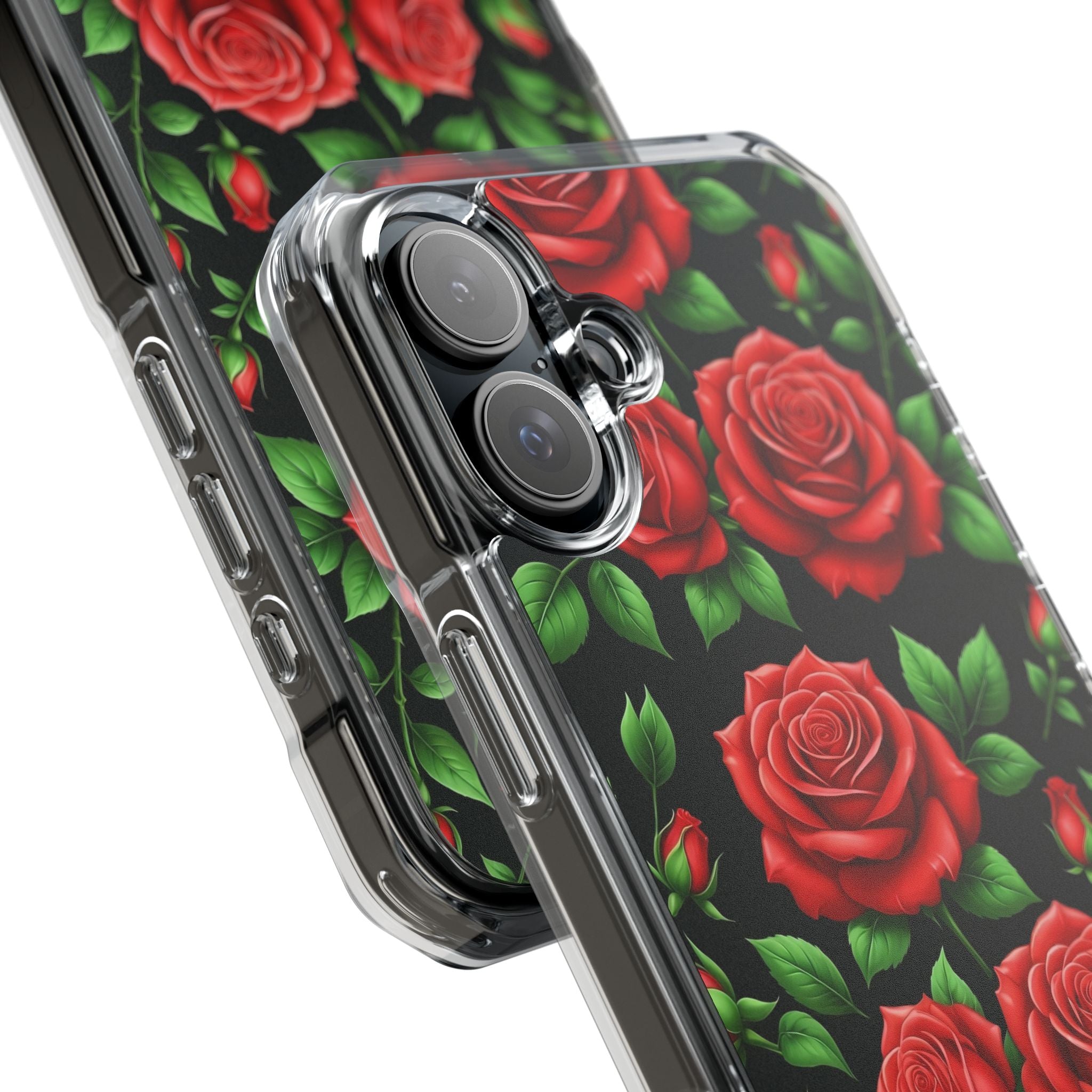 Roses are Red - Magnetic Clear Impact Case