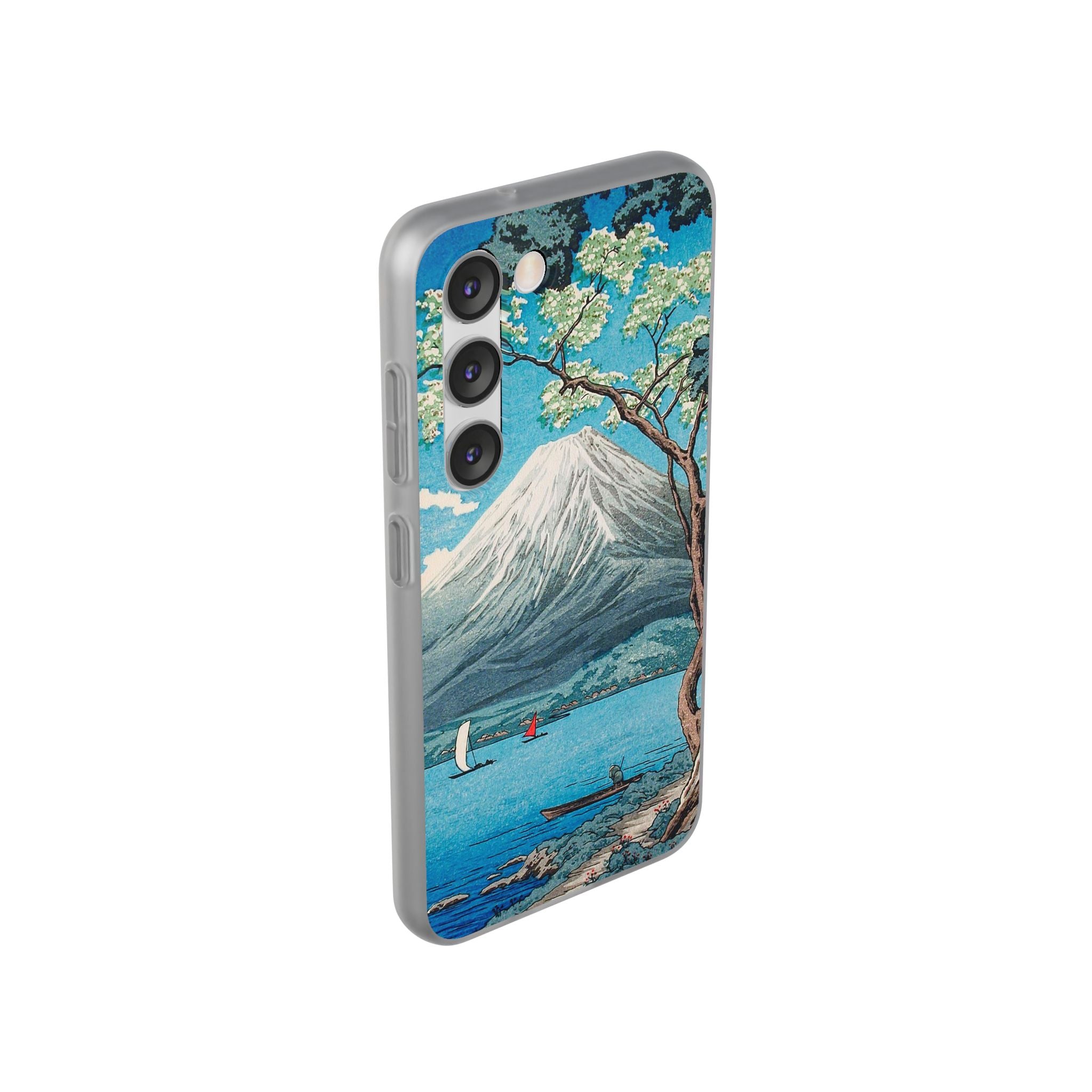 Mount Fuji from Lake Yamanaka - Flexi Case