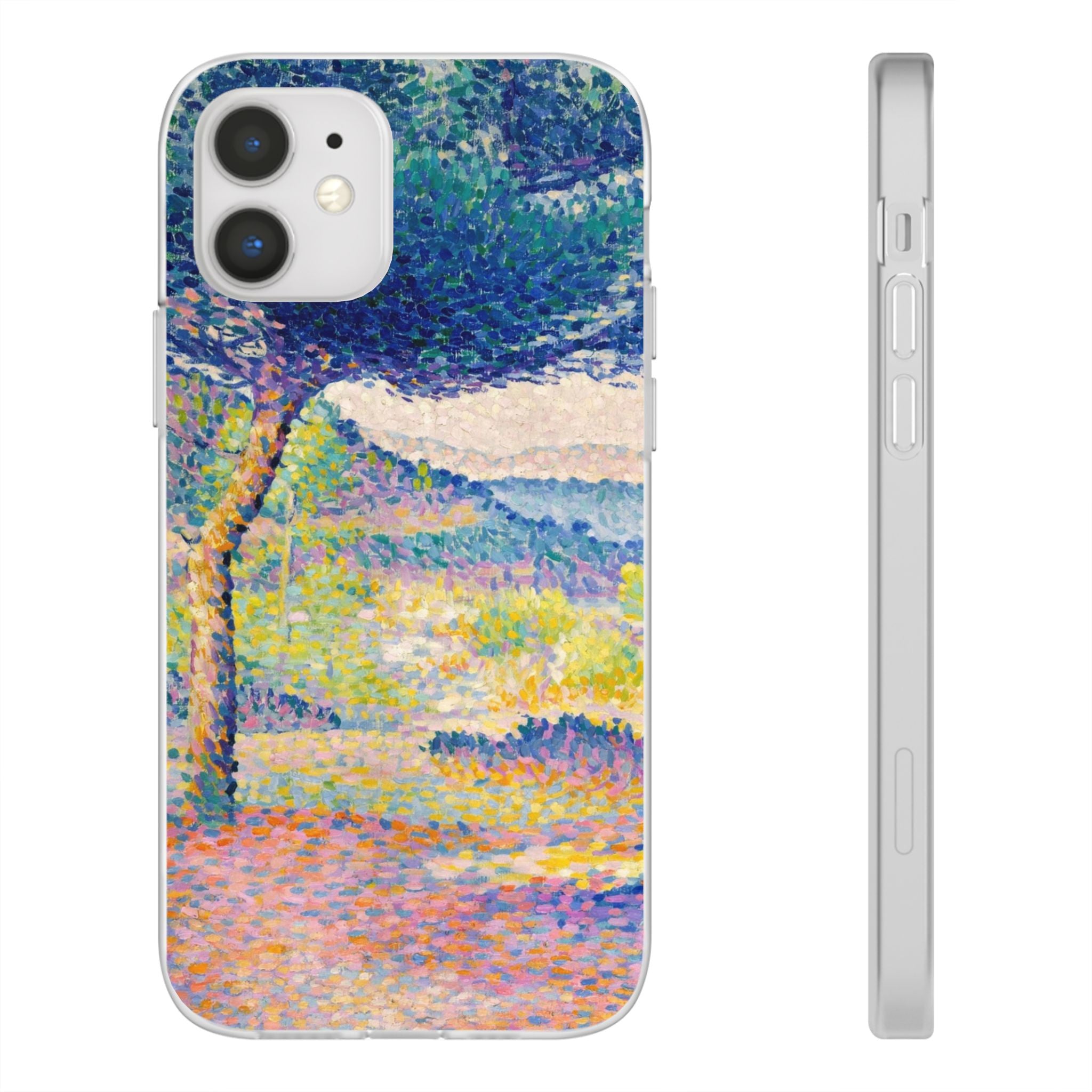 Pines Along the Shore (1896) by Henri-Edmond Cross - Flexi Case