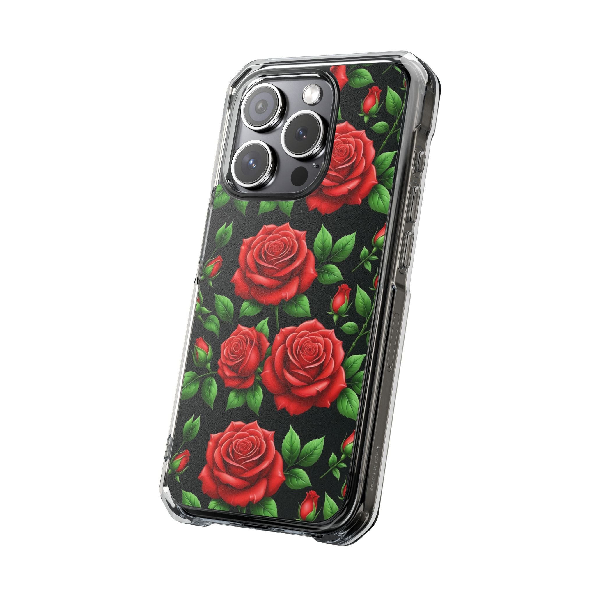 Roses are Red - Magnetic Clear Impact Case