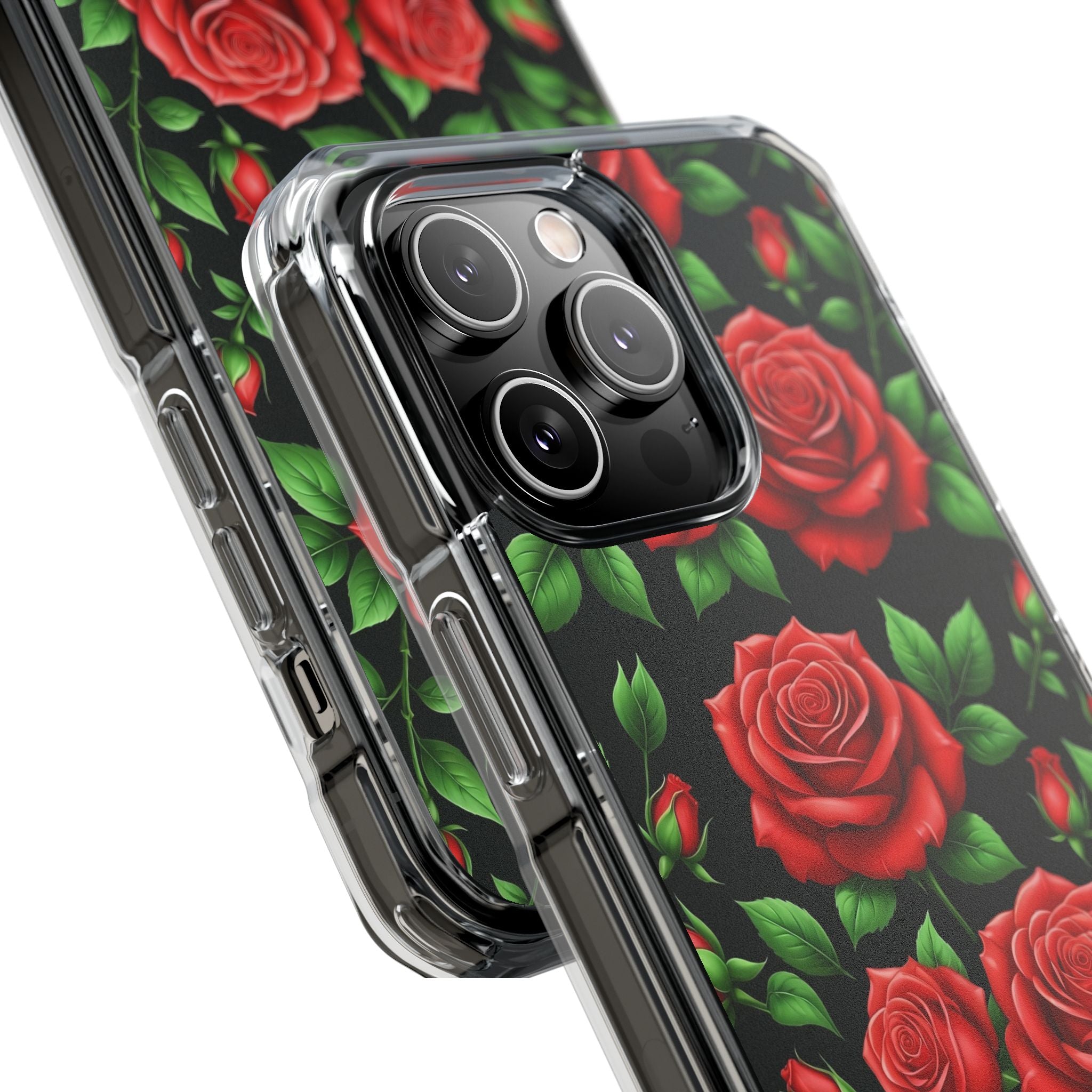 Roses are Red - Magnetic Clear Impact Case
