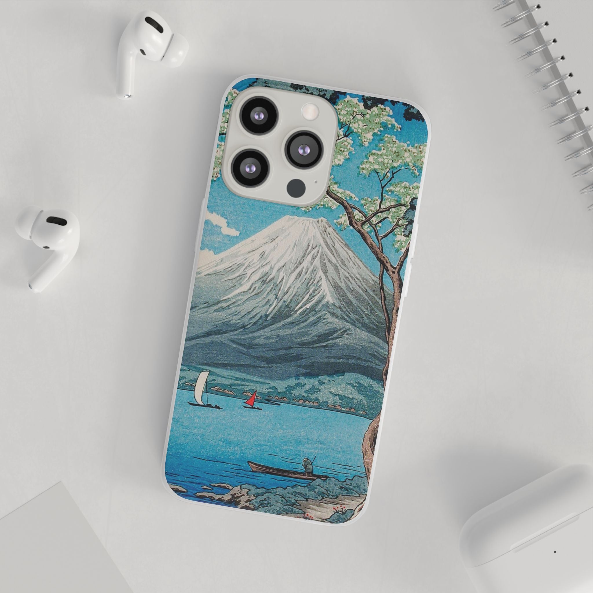 Mount Fuji from Lake Yamanaka - Flexi Case
