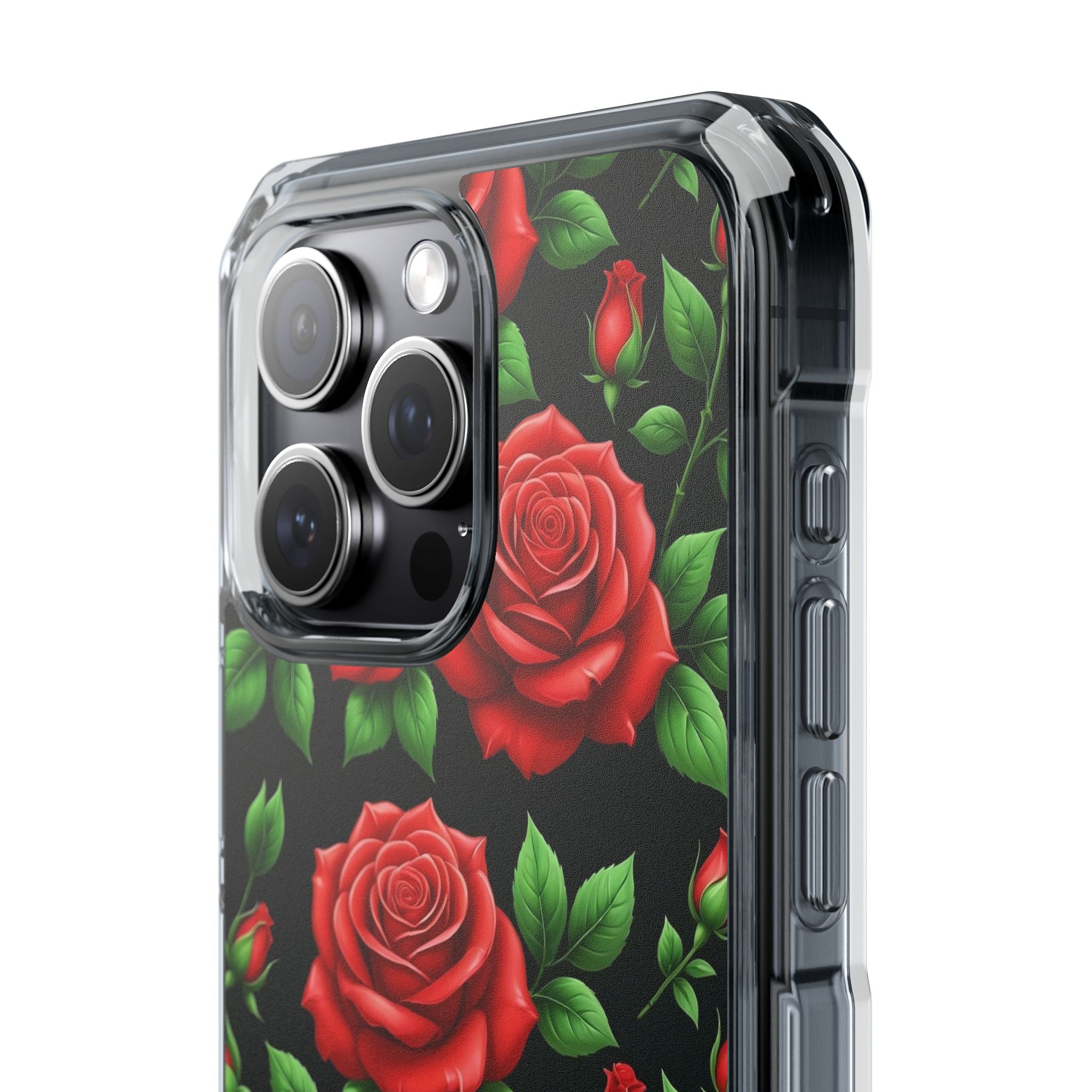 Roses are Red - Magnetic Clear Impact Case