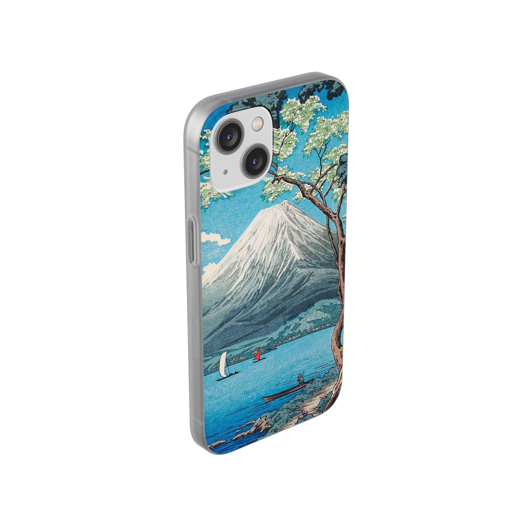 Mount Fuji from Lake Yamanaka - Flexi Case