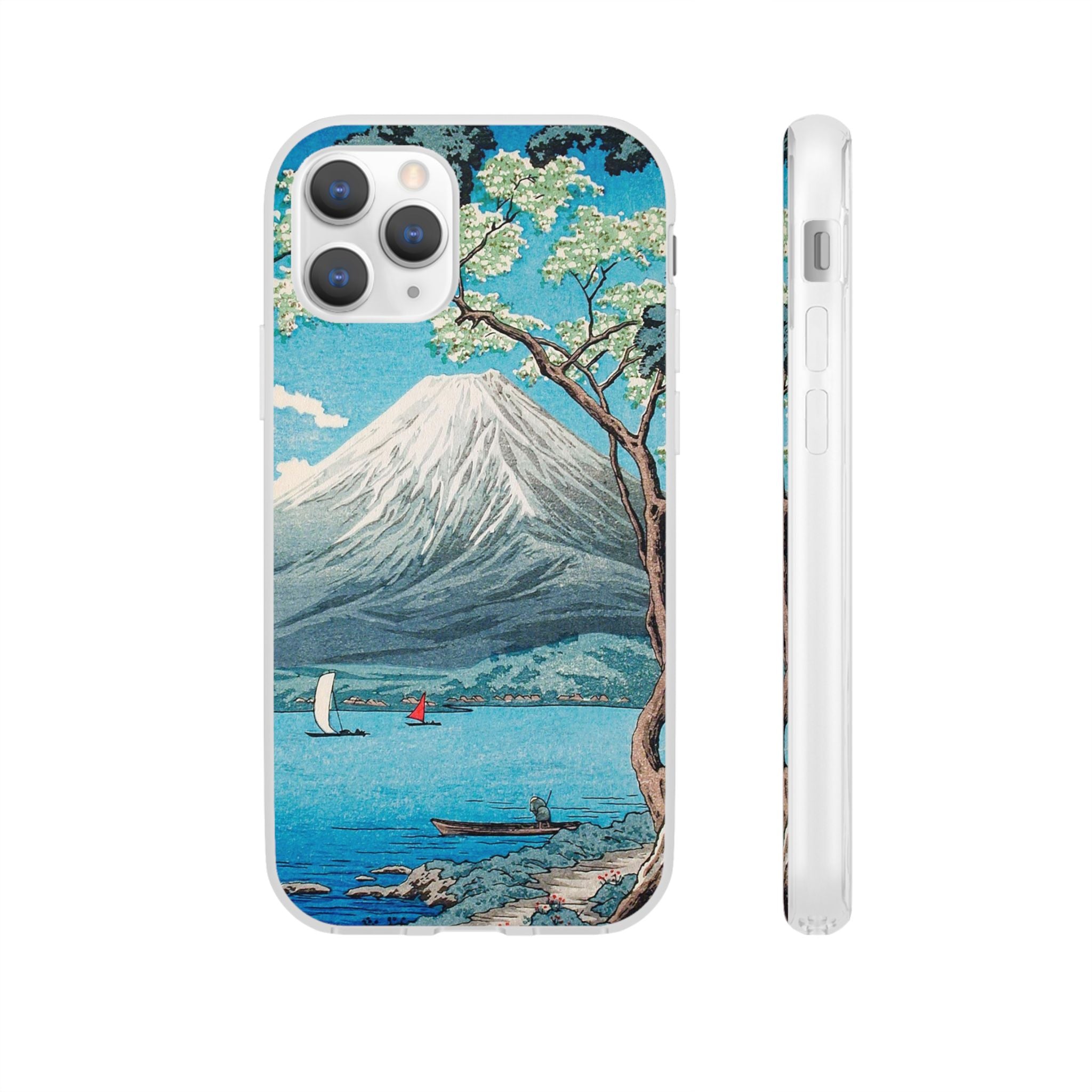 Mount Fuji from Lake Yamanaka - Flexi Case
