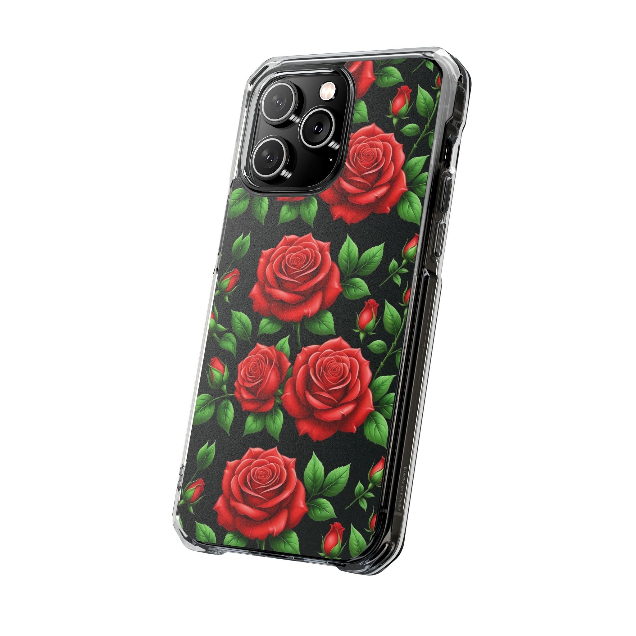 Roses are Red - Magnetic Clear Impact Case