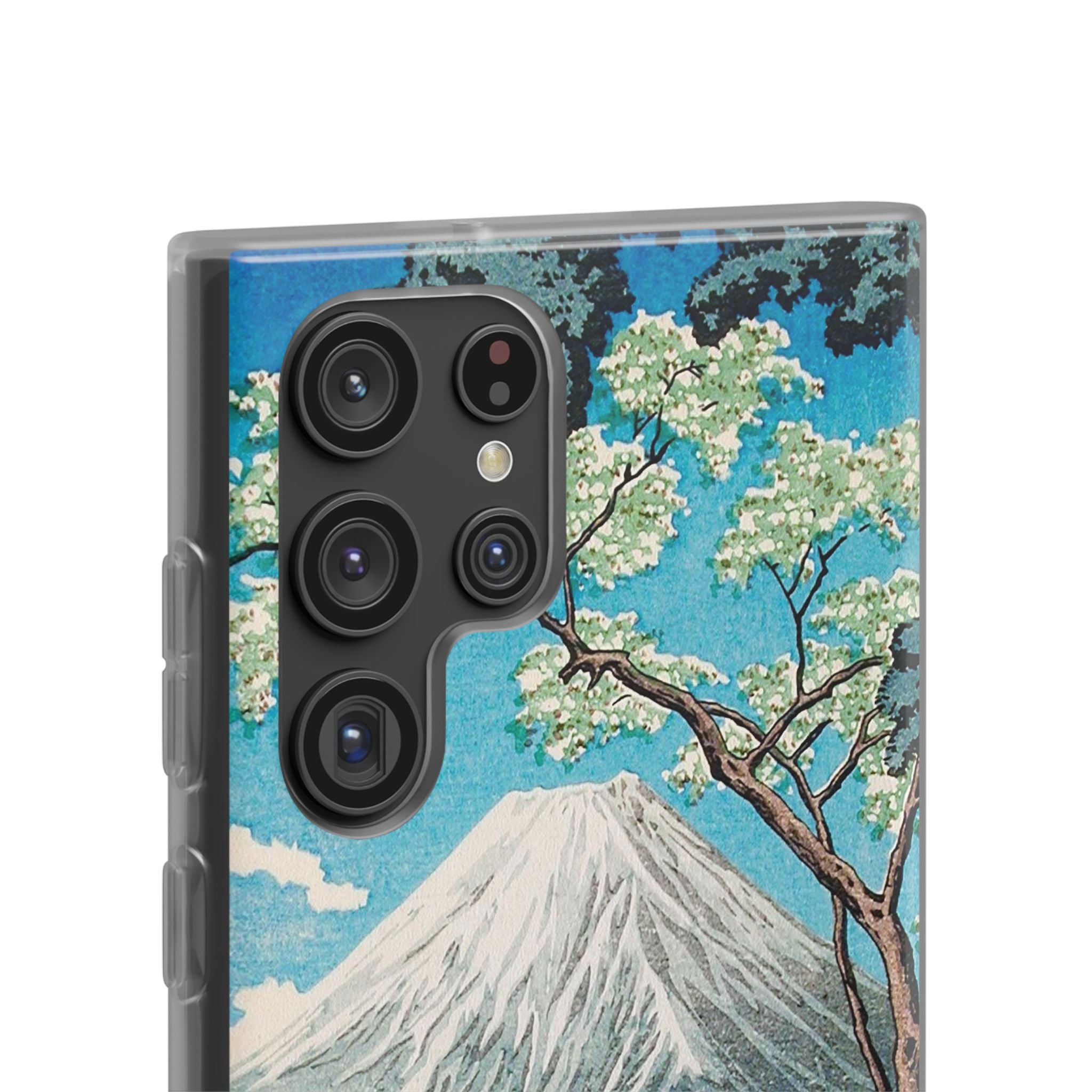 Mount Fuji from Lake Yamanaka - Flexi Case