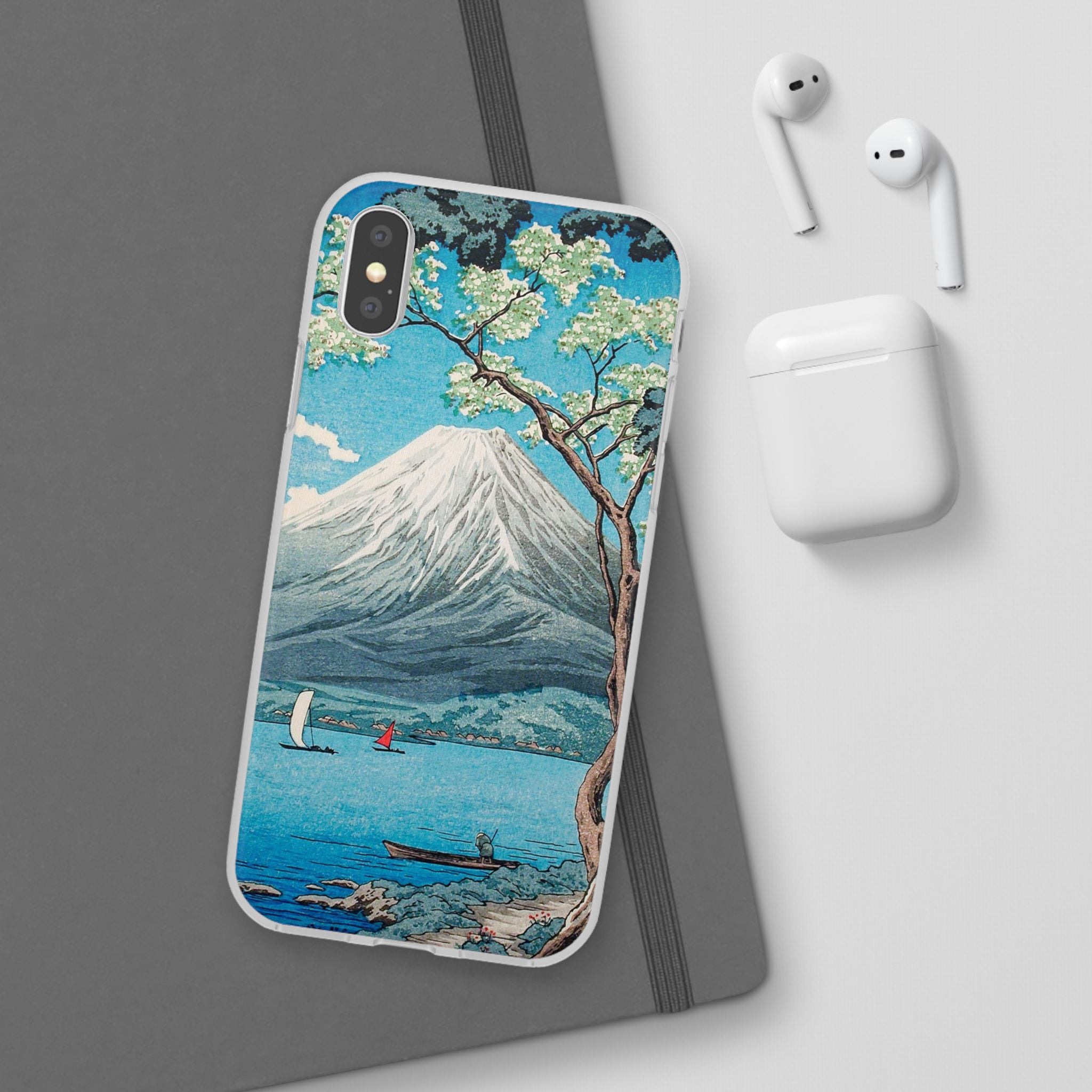 Mount Fuji from Lake Yamanaka - Flexi Case