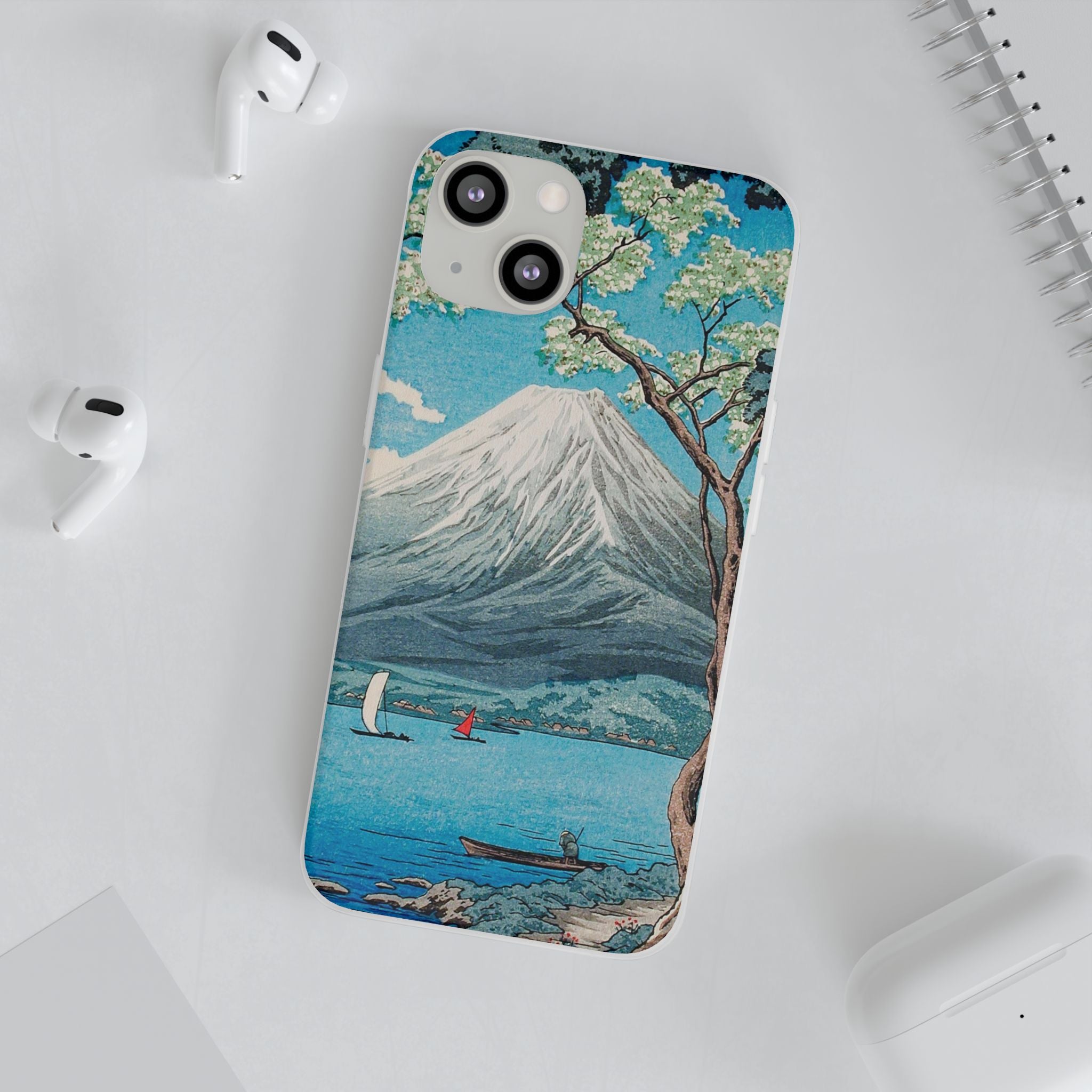 Mount Fuji from Lake Yamanaka - Flexi Case