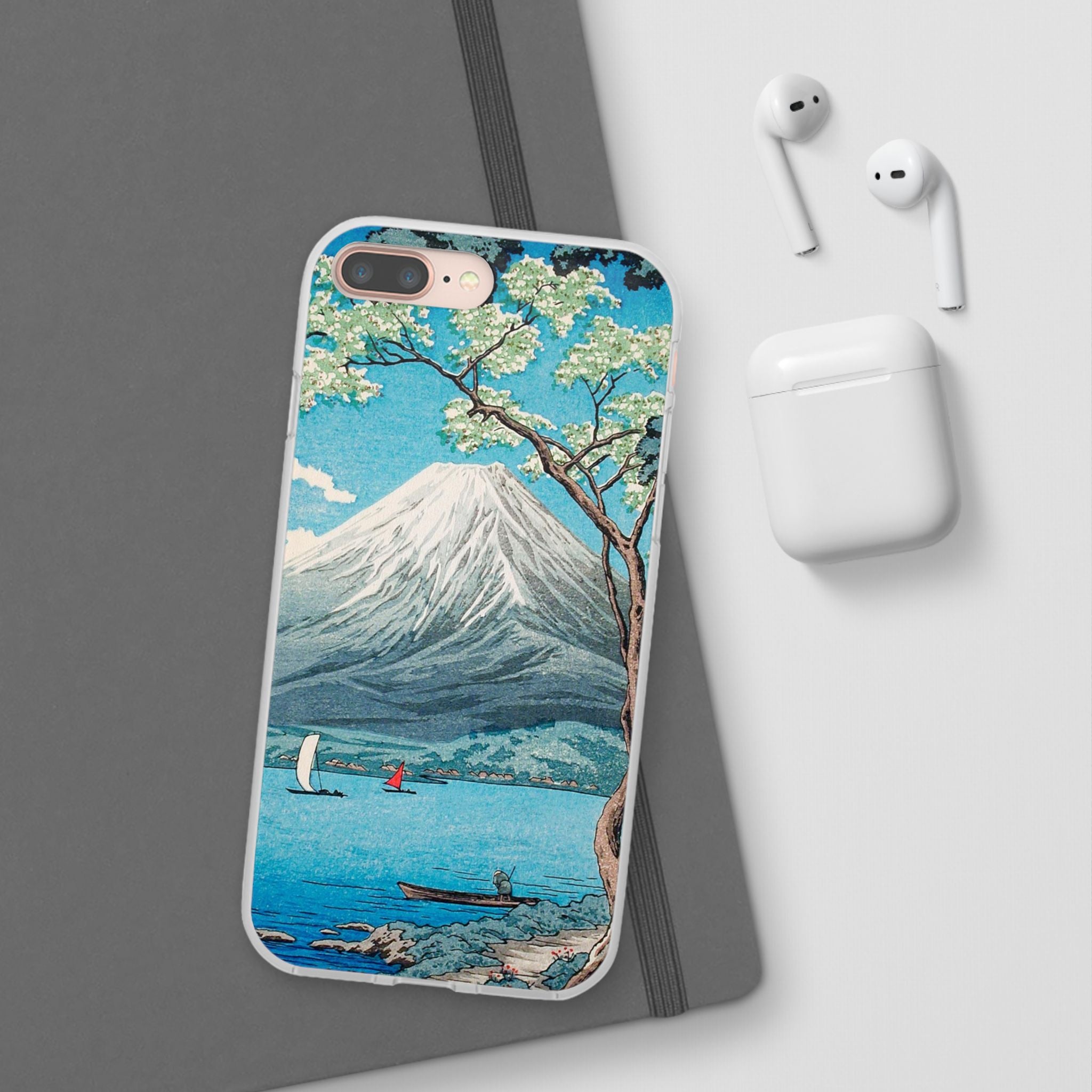Mount Fuji from Lake Yamanaka - Flexi Case