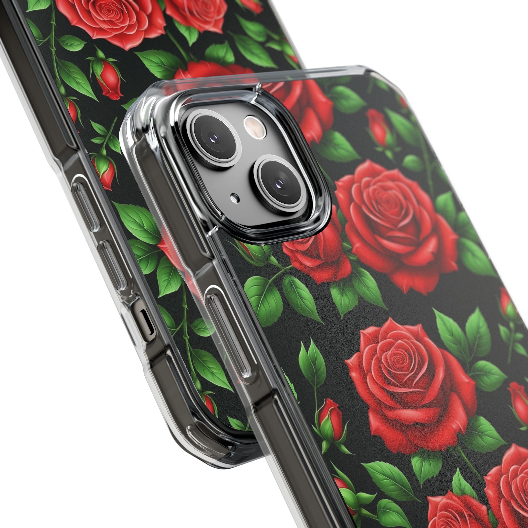 Roses are Red - Magnetic Clear Impact Case