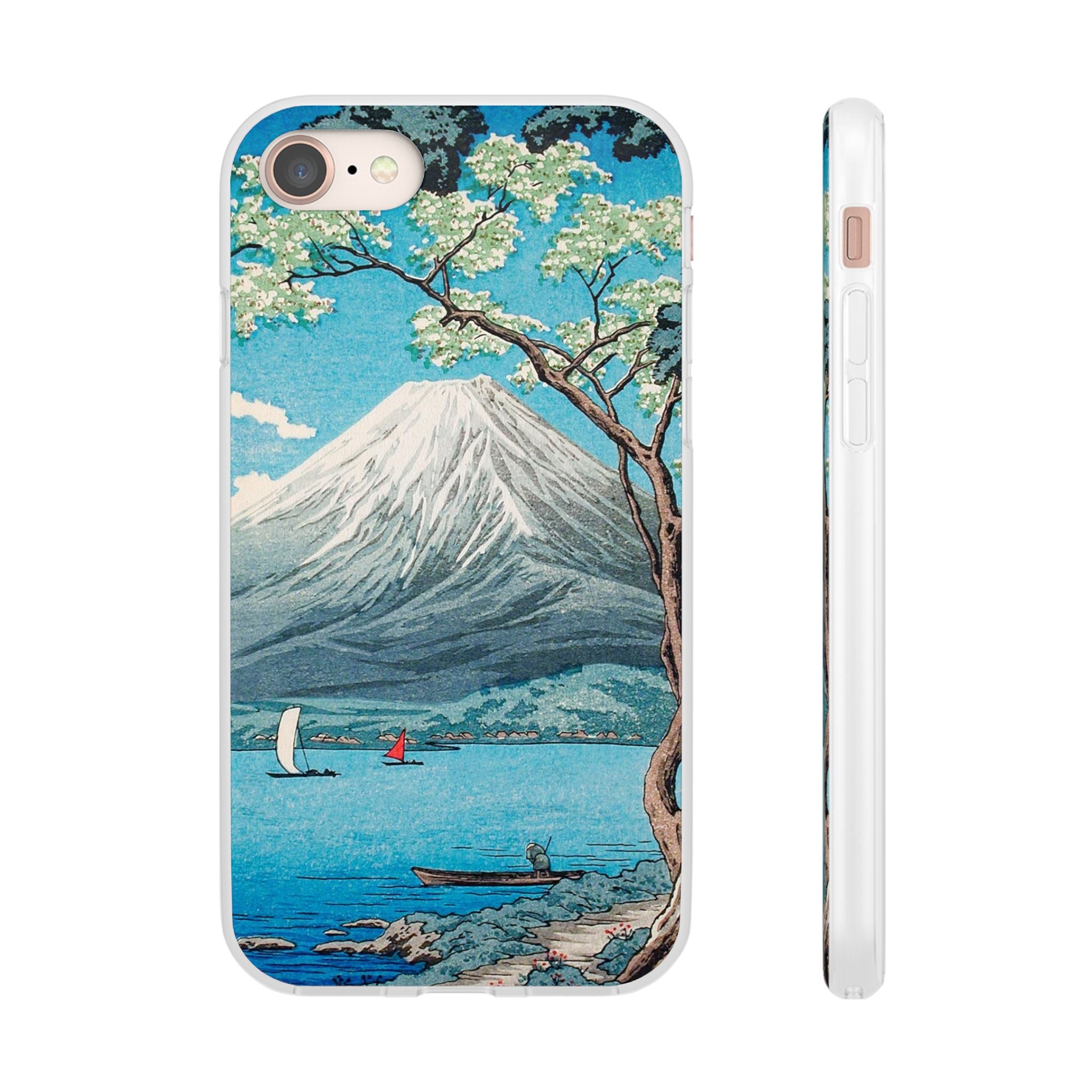 Mount Fuji from Lake Yamanaka - Flexi Case