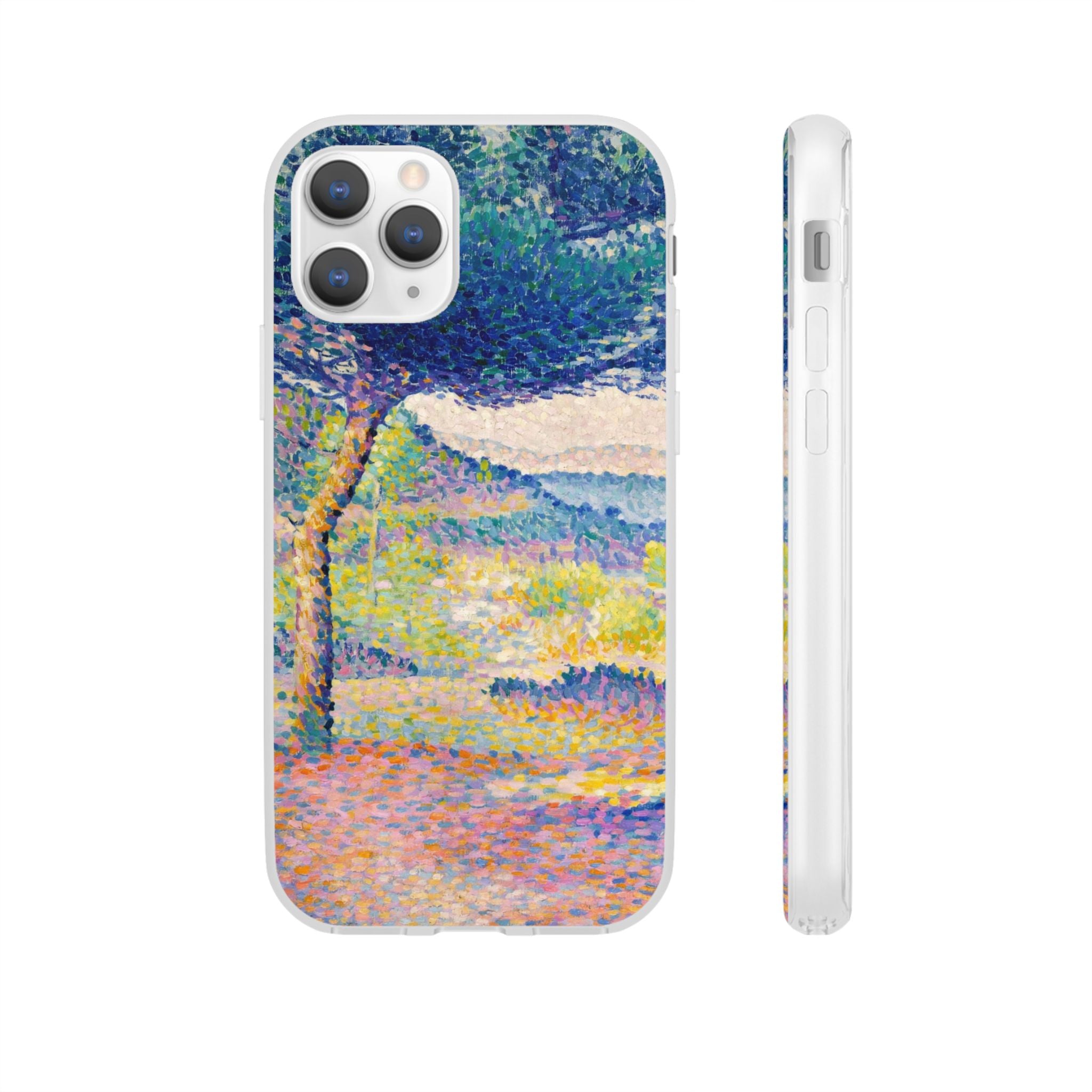 Pines Along the Shore (1896) by Henri-Edmond Cross - Flexi Case