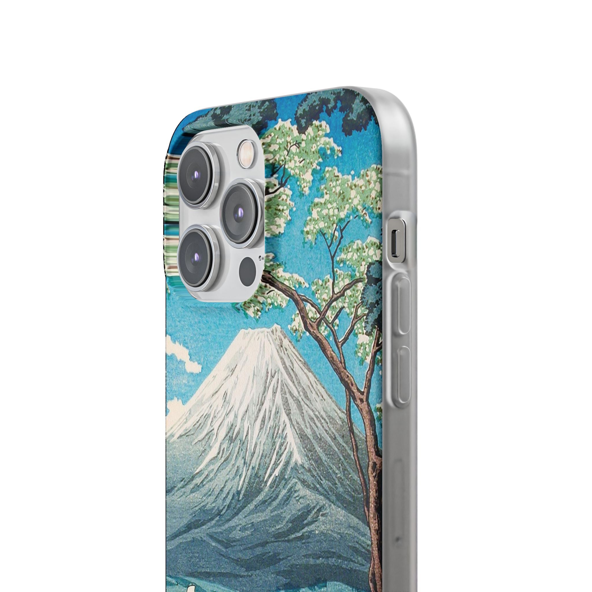 Mount Fuji from Lake Yamanaka - Flexi Case