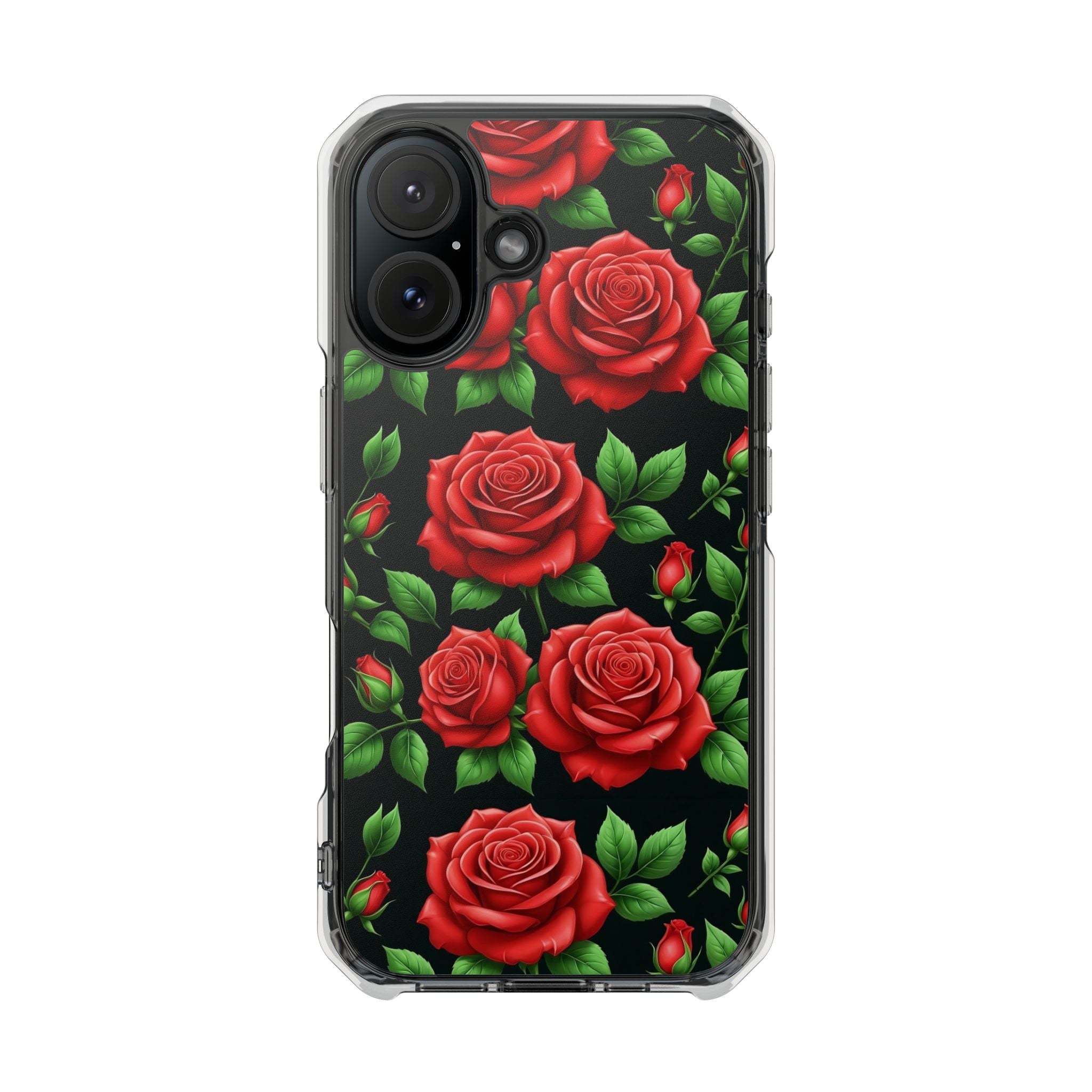 Roses are Red - Magnetic Clear Impact Case