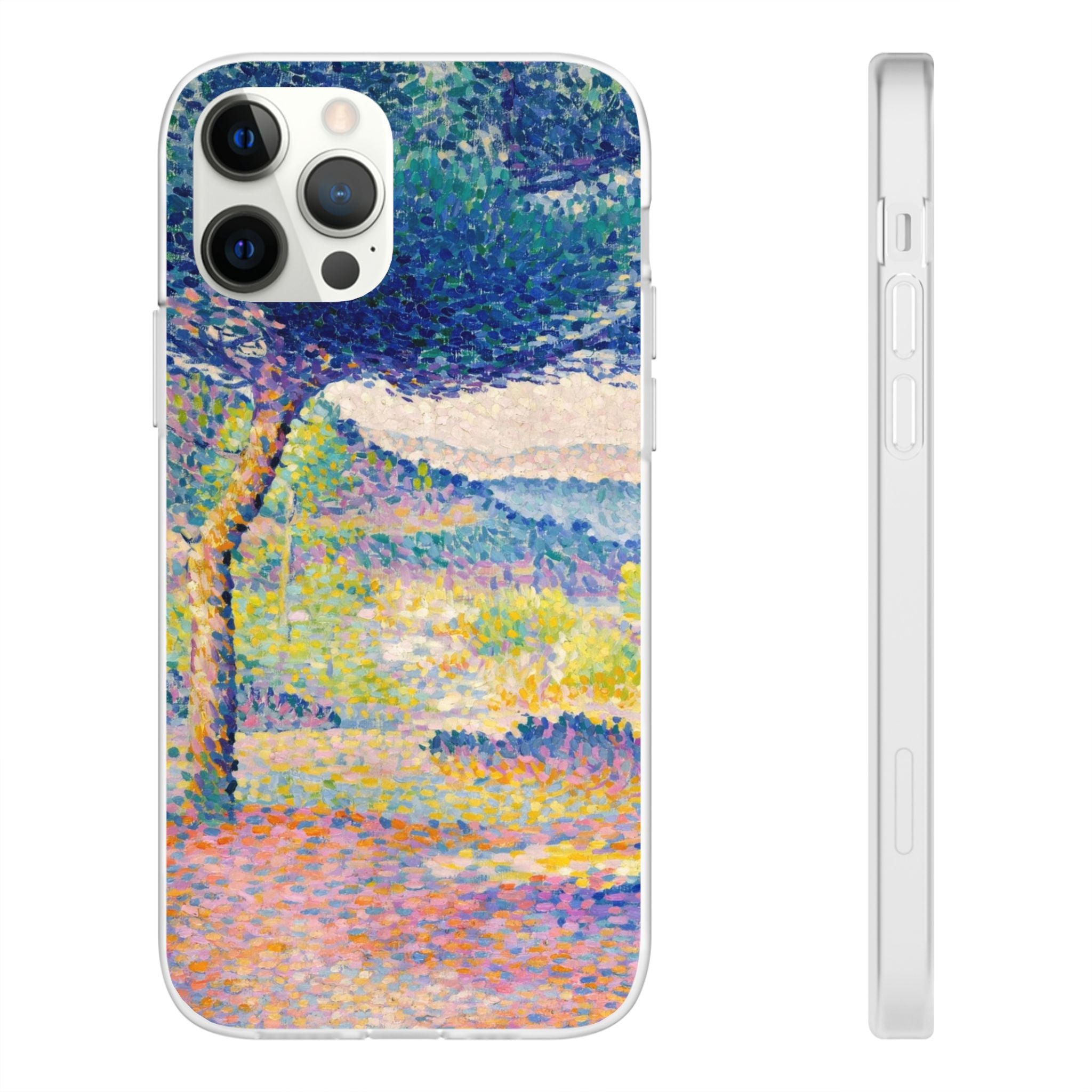 Pines Along the Shore (1896) by Henri-Edmond Cross - Flexi Case