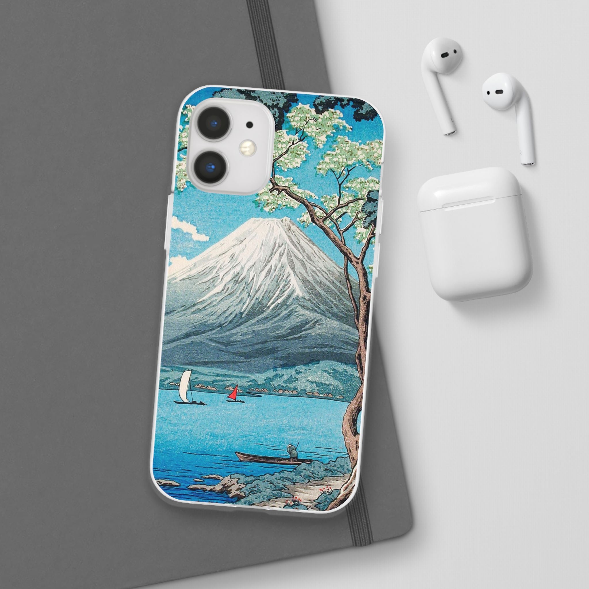 Mount Fuji from Lake Yamanaka - Flexi Case