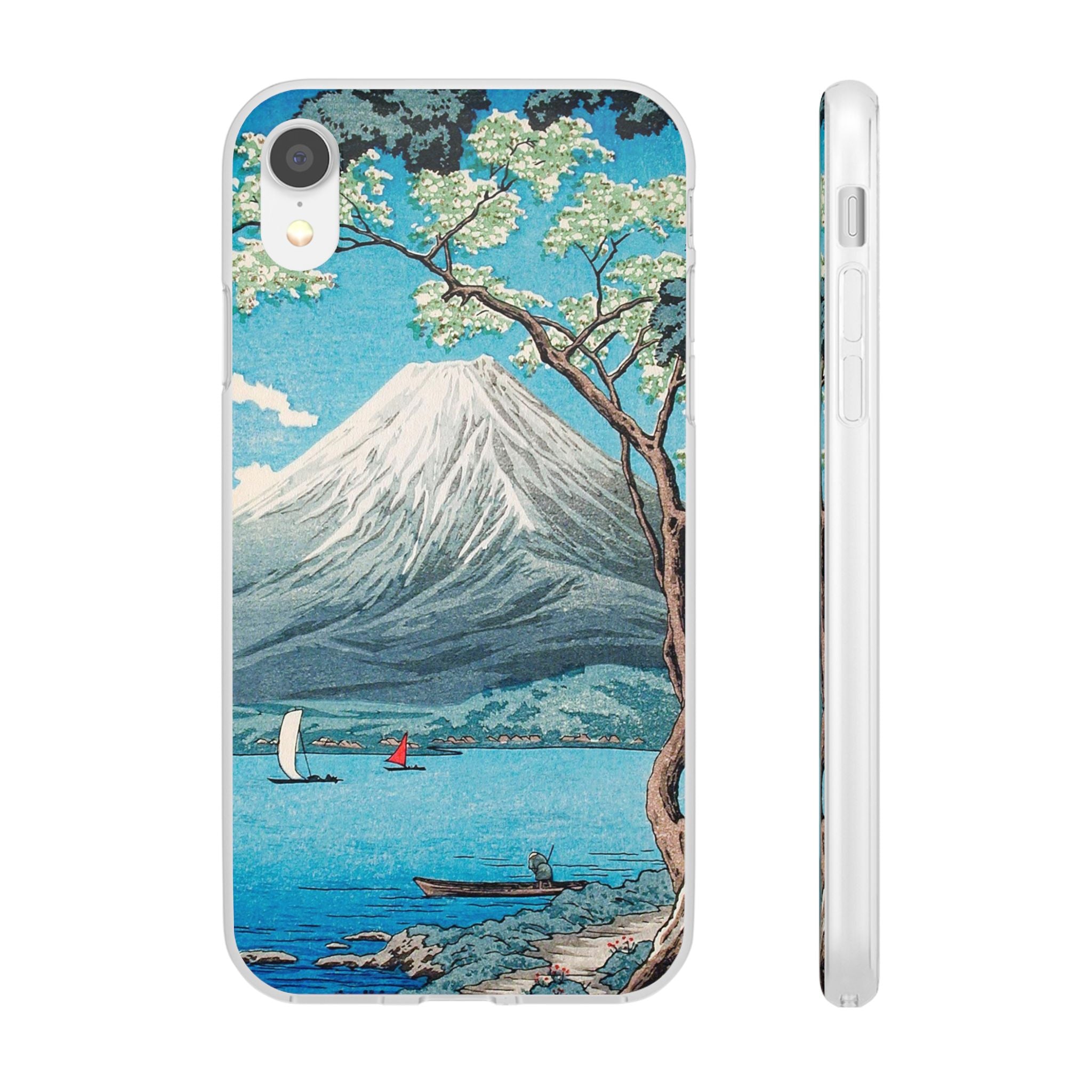 Mount Fuji from Lake Yamanaka - Flexi Case