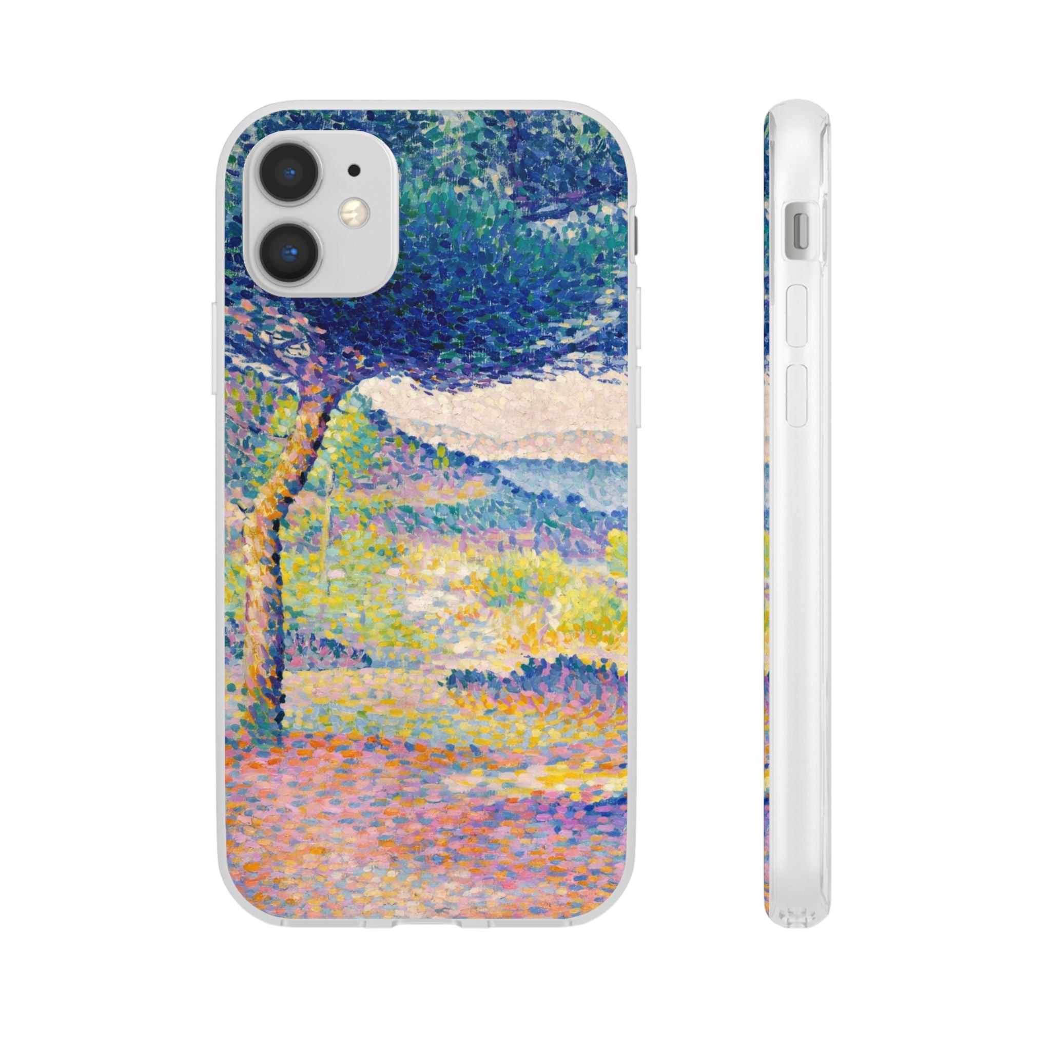 Pines Along the Shore (1896) by Henri-Edmond Cross - Flexi Case