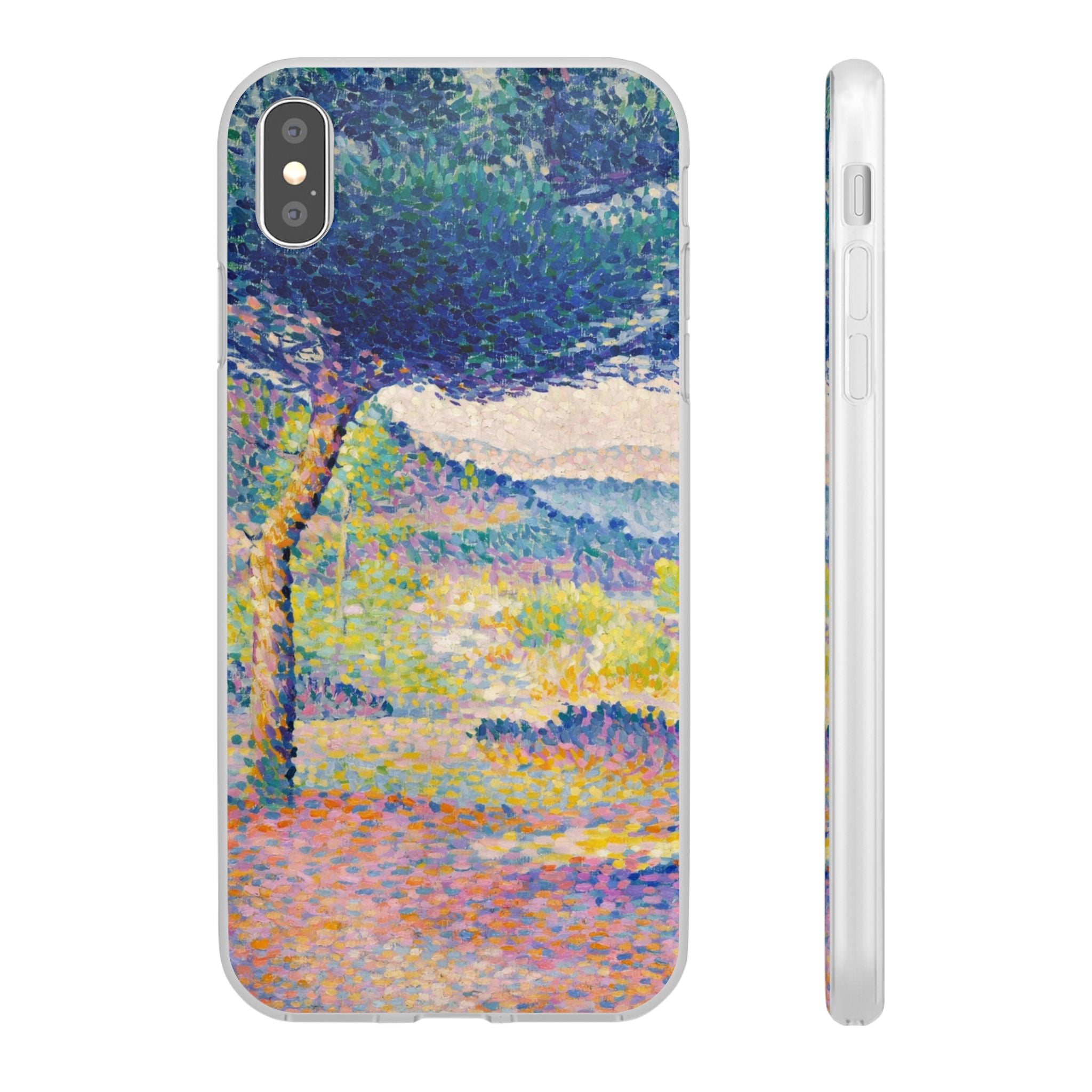 Pines Along the Shore (1896) by Henri-Edmond Cross - Flexi Case