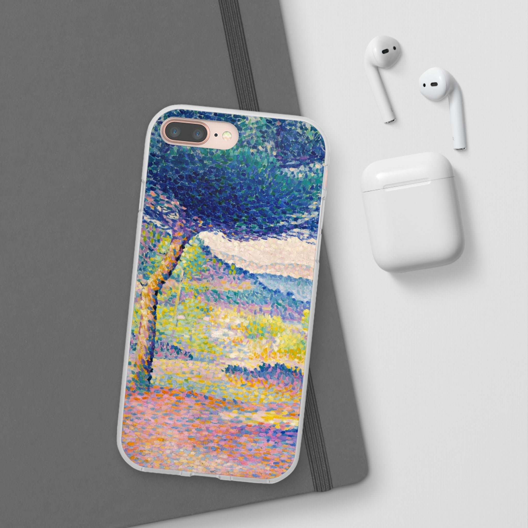 Pines Along the Shore (1896) by Henri-Edmond Cross - Flexi Case