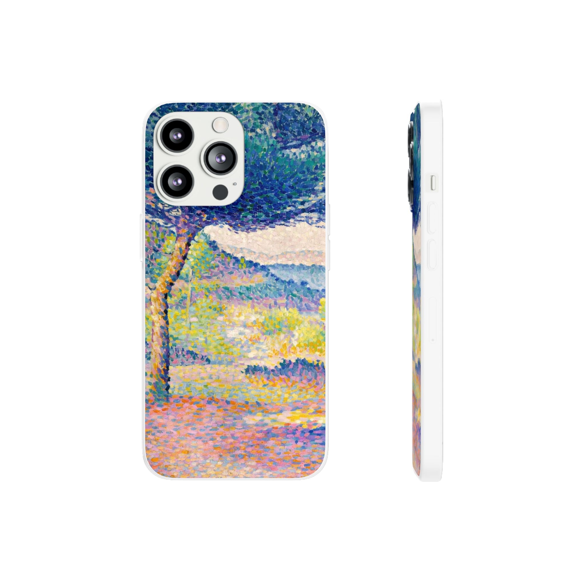 Pines Along the Shore (1896) by Henri-Edmond Cross - Flexi Case