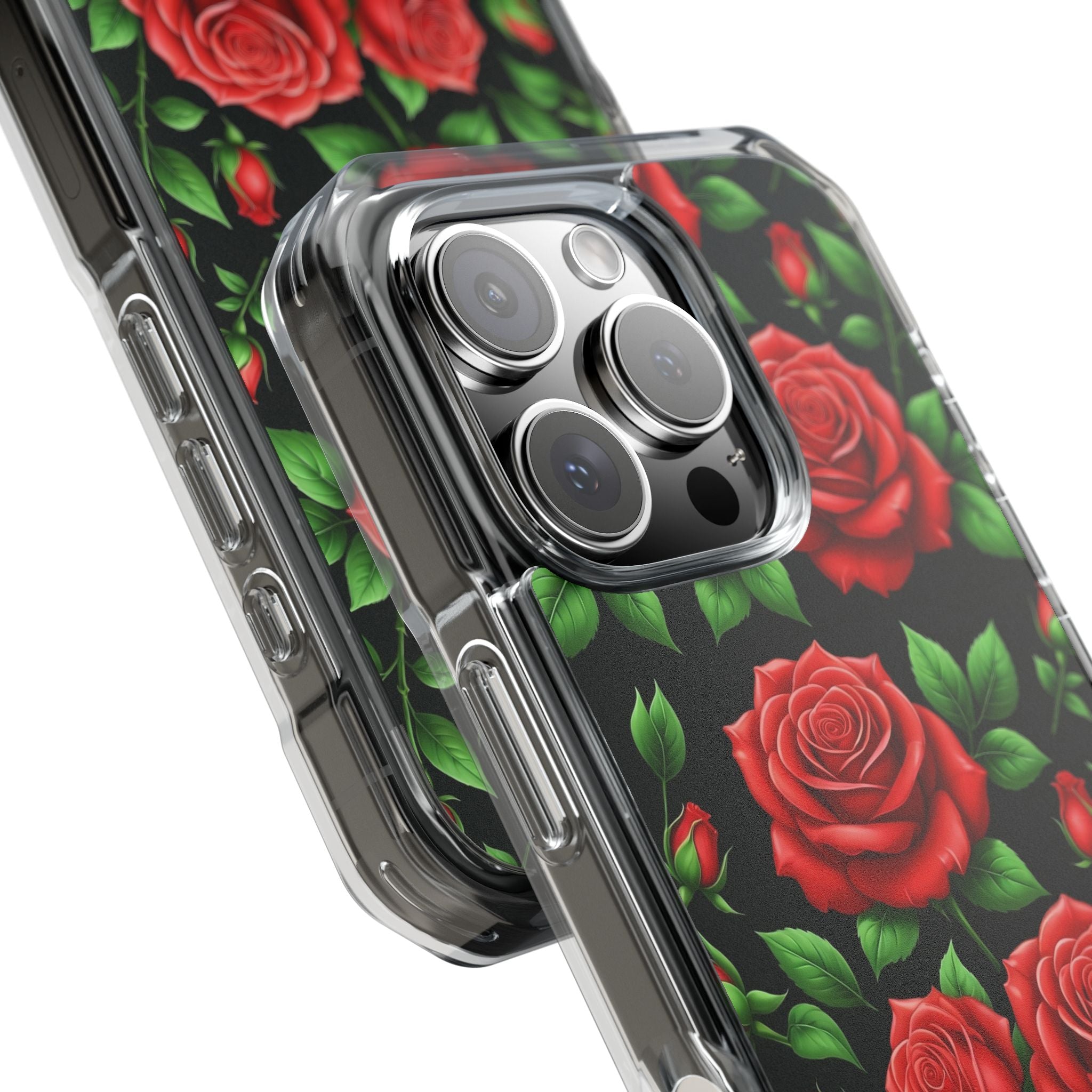Roses are Red - Magnetic Clear Impact Case
