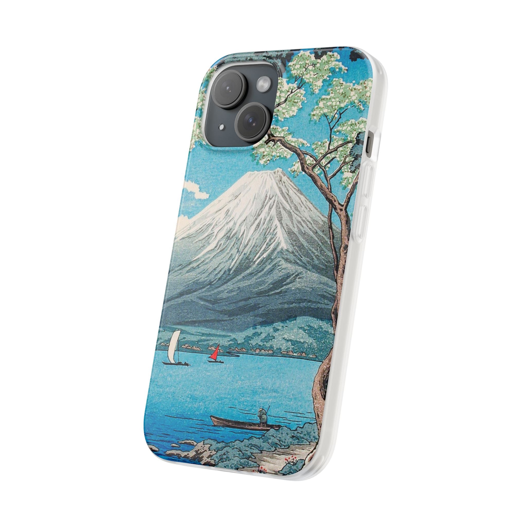 Mount Fuji from Lake Yamanaka - Flexi Case