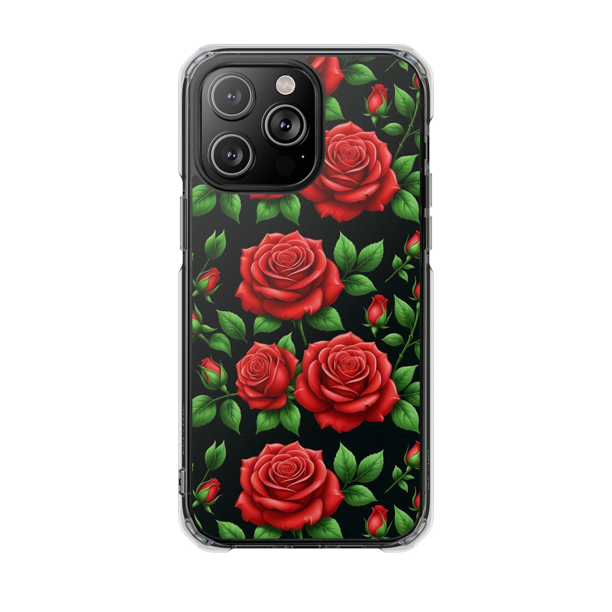 Roses are Red - Magnetic Clear Impact Case