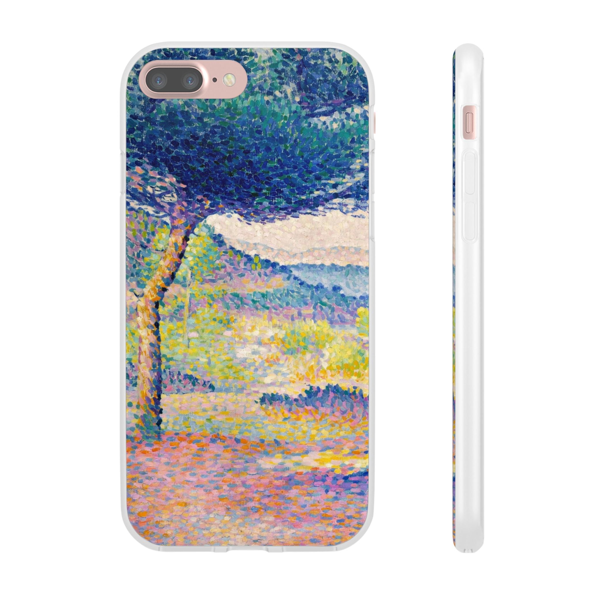 Pines Along the Shore (1896) by Henri-Edmond Cross - Flexi Case