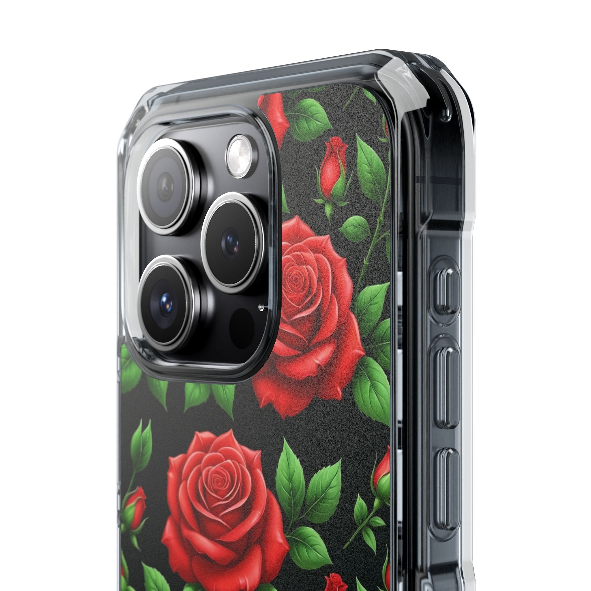 Roses are Red - Magnetic Clear Impact Case
