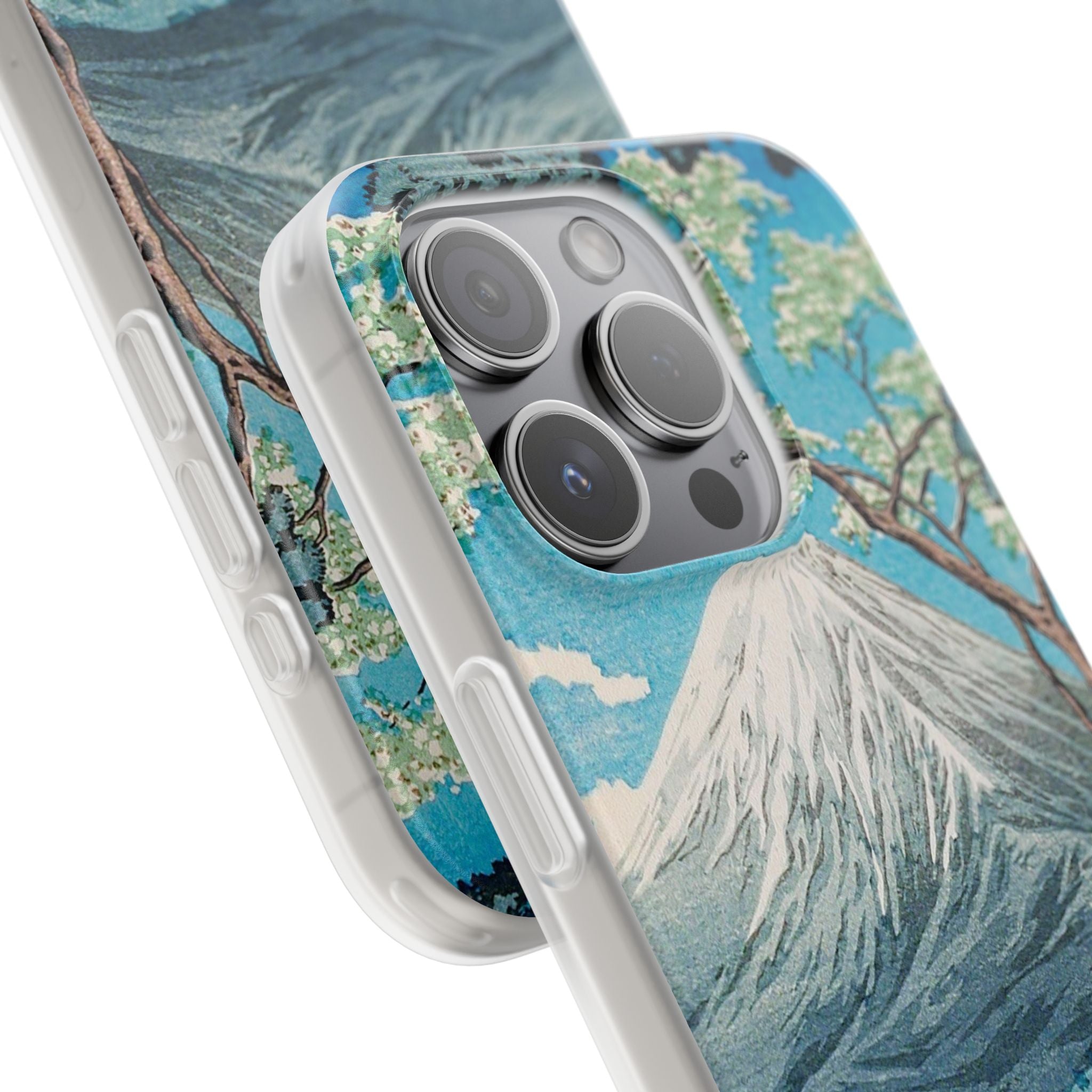 Mount Fuji from Lake Yamanaka - Flexi Case