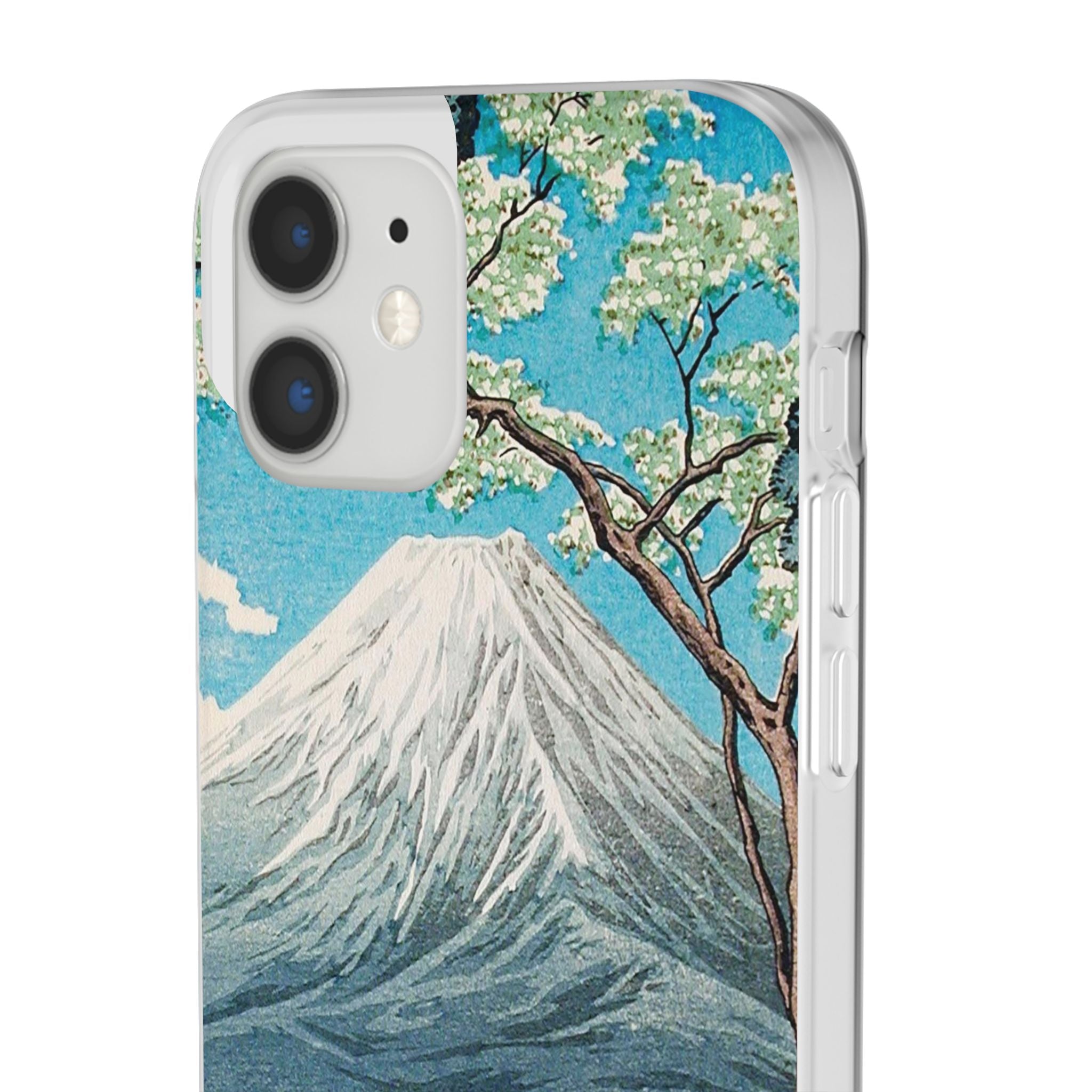Mount Fuji from Lake Yamanaka - Flexi Case