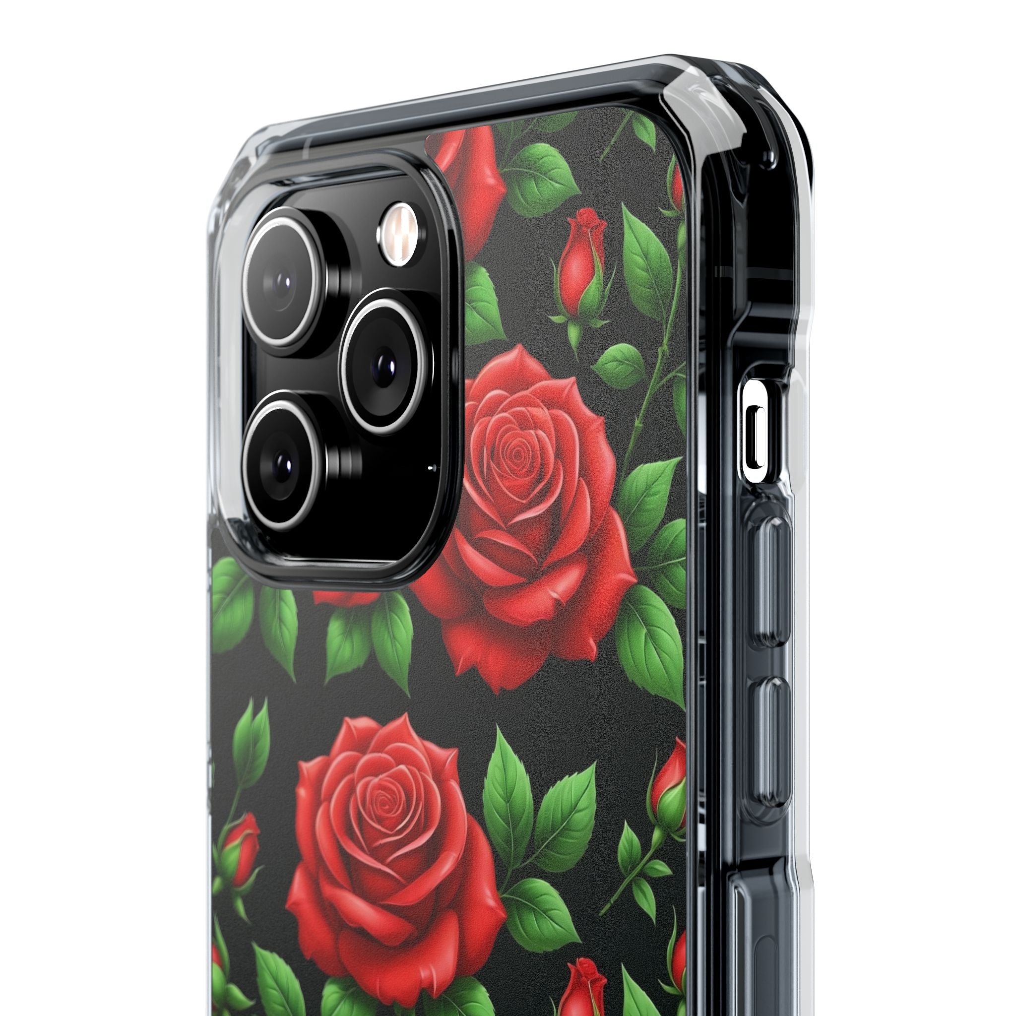 Roses are Red - Magnetic Clear Impact Case