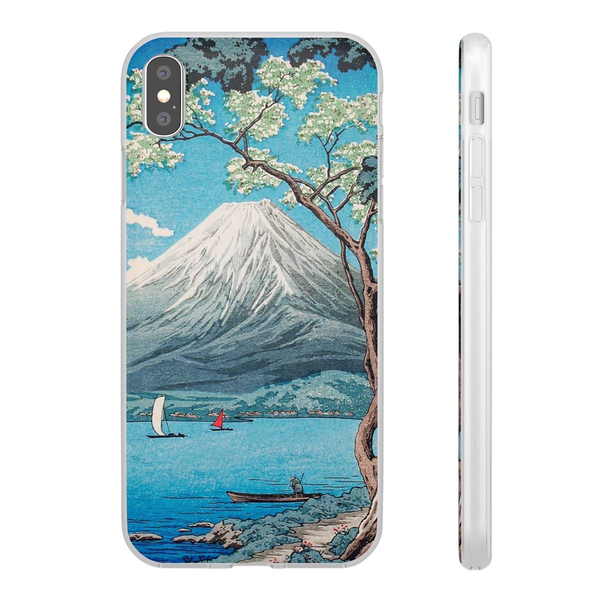 Mount Fuji from Lake Yamanaka - Flexi Case