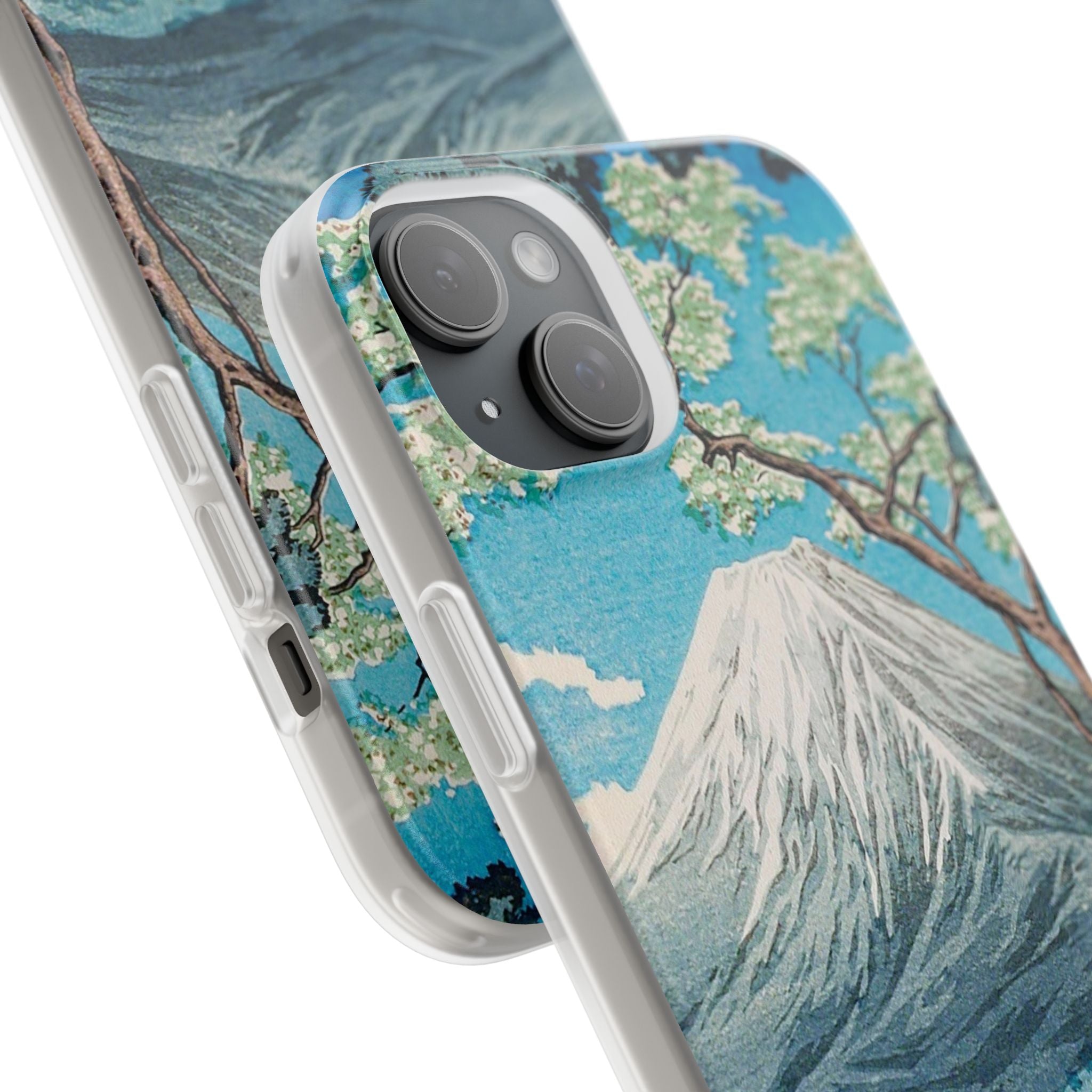 Mount Fuji from Lake Yamanaka - Flexi Case