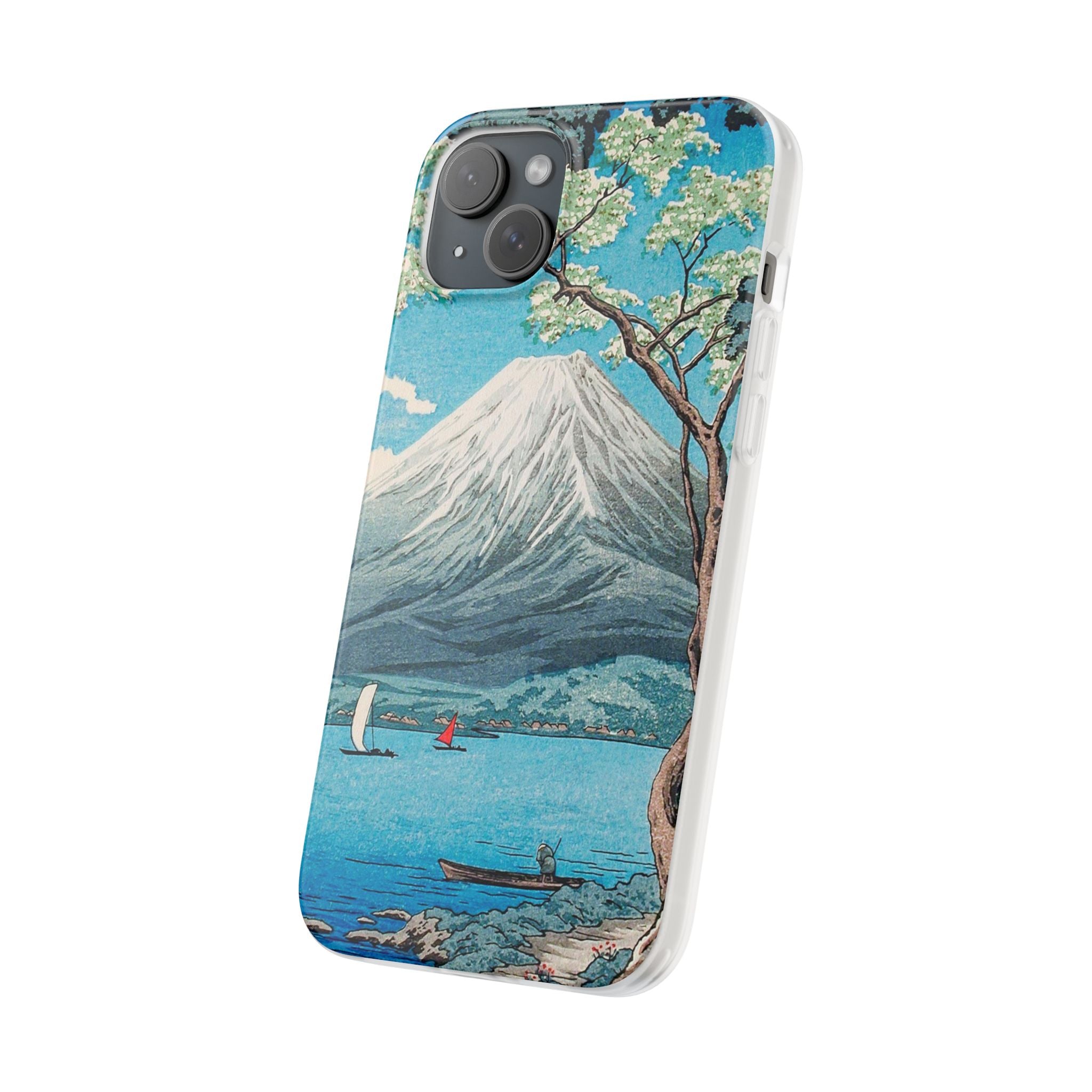 Mount Fuji from Lake Yamanaka - Flexi Case
