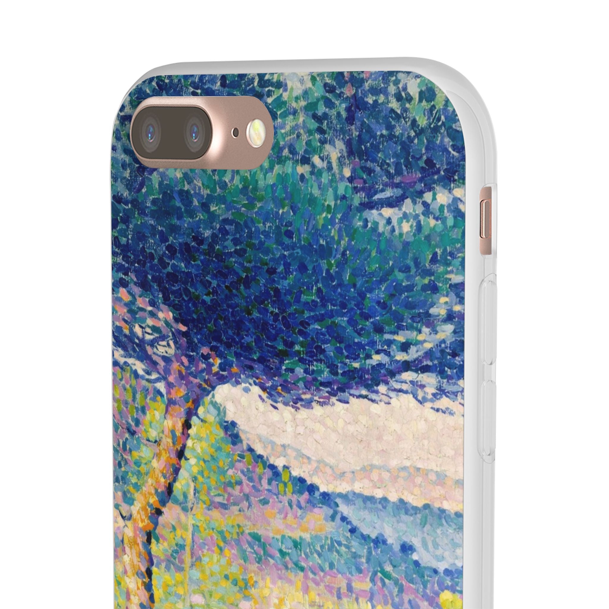 Pines Along the Shore (1896) by Henri-Edmond Cross - Flexi Case