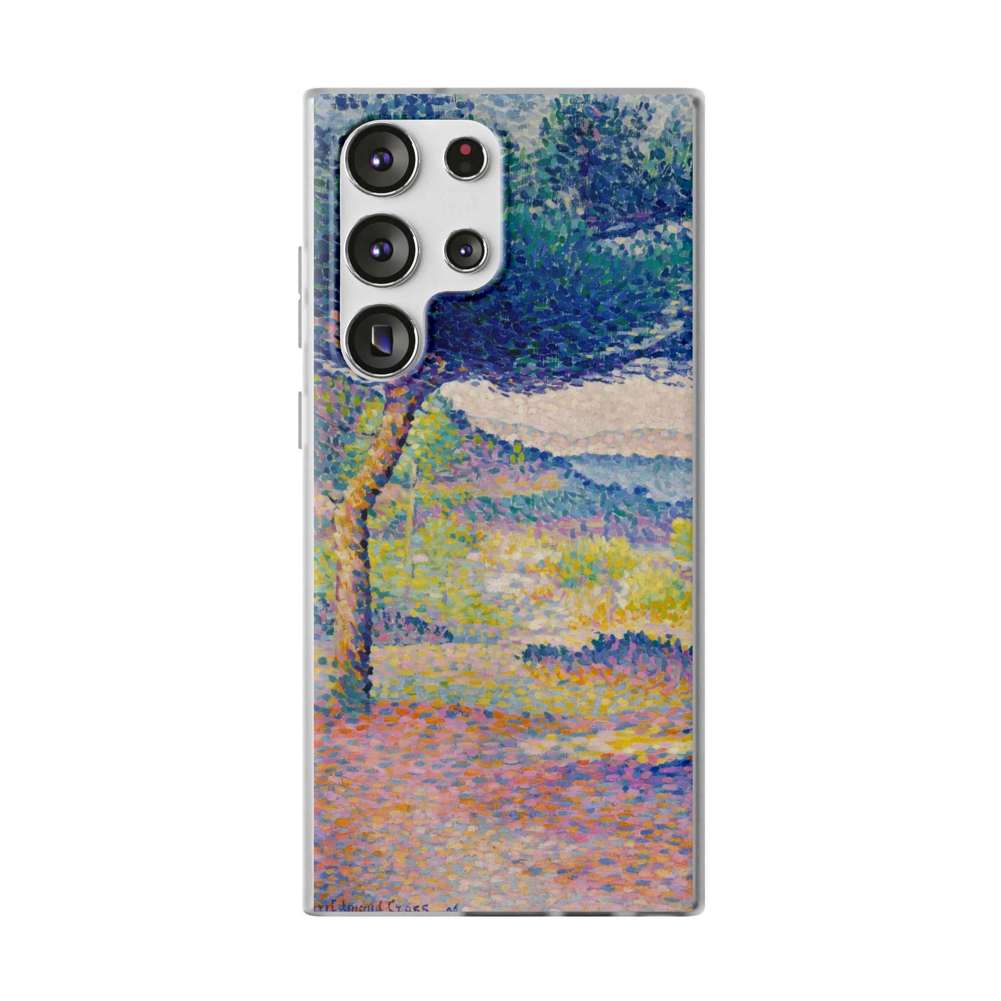 Pines Along the Shore (1896) by Henri-Edmond Cross - Flexi Case