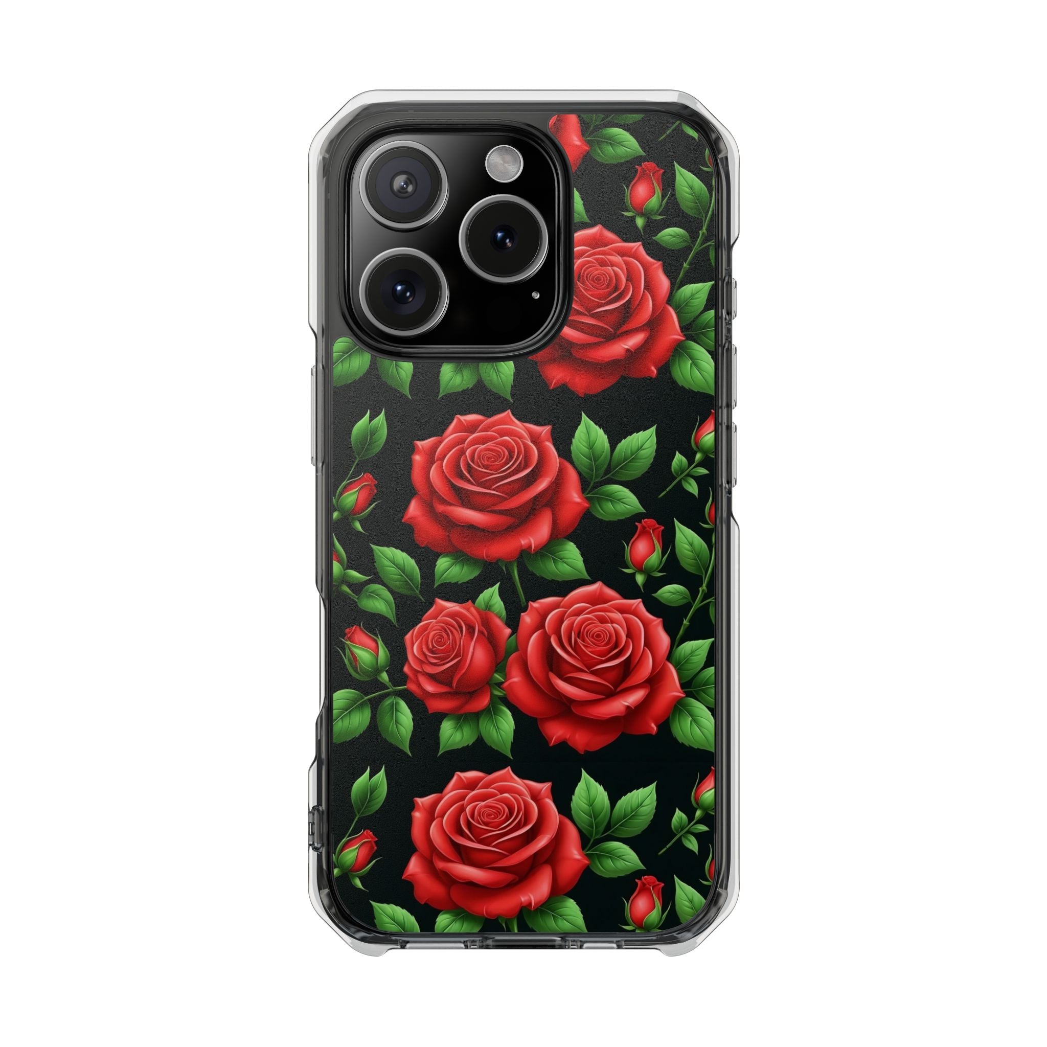 Roses are Red - Magnetic Clear Impact Case
