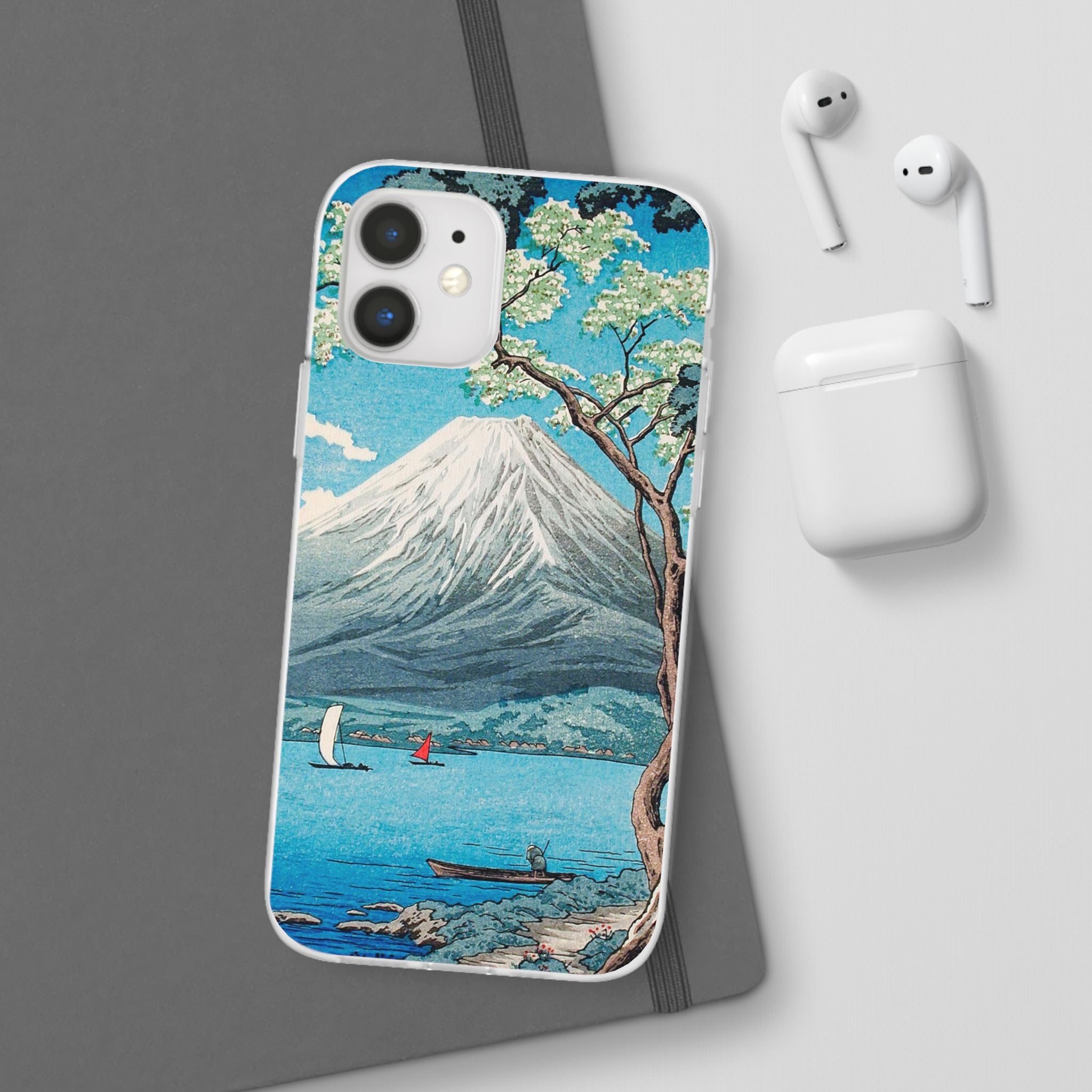 Mount Fuji from Lake Yamanaka - Flexi Case