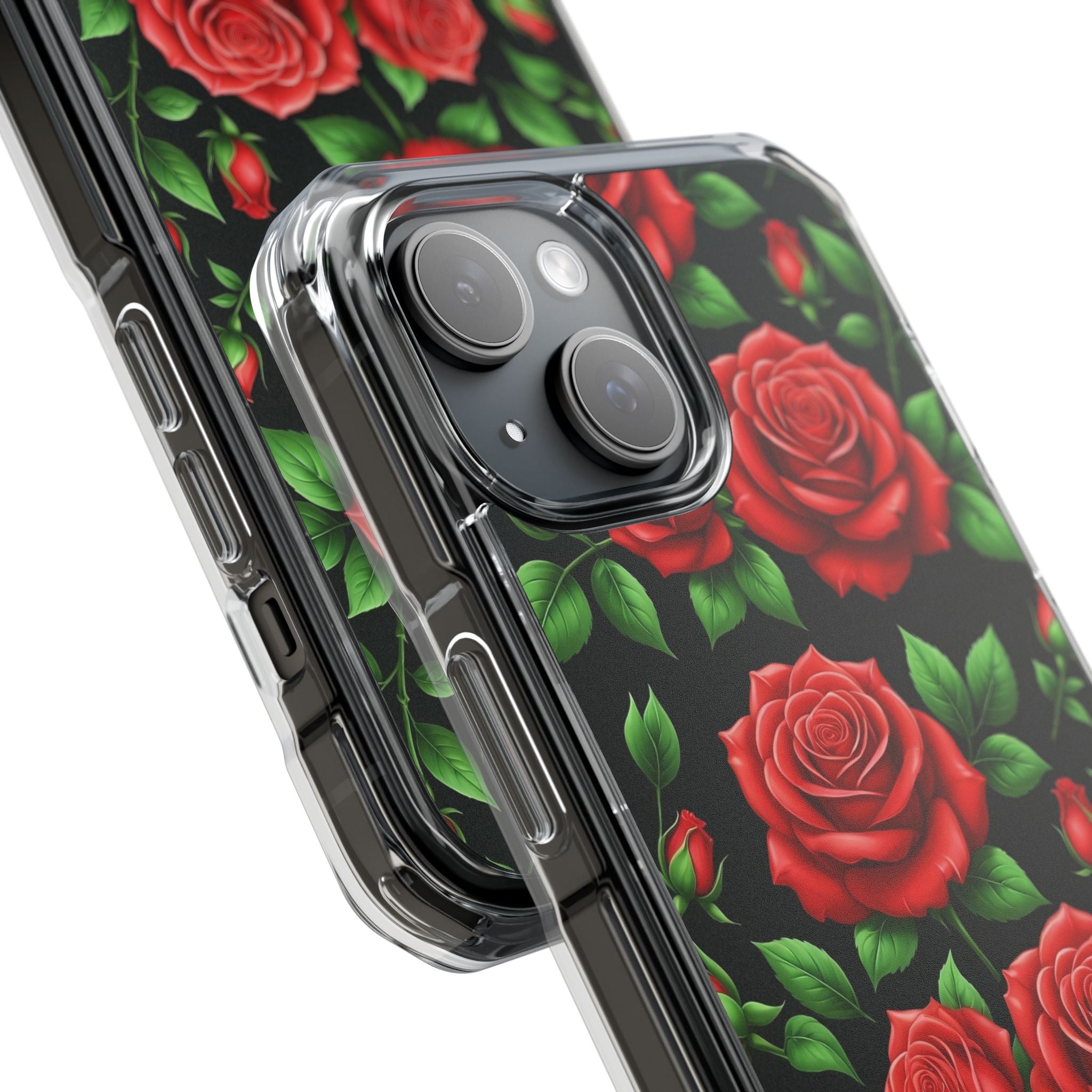 Roses are Red - Magnetic Clear Impact Case