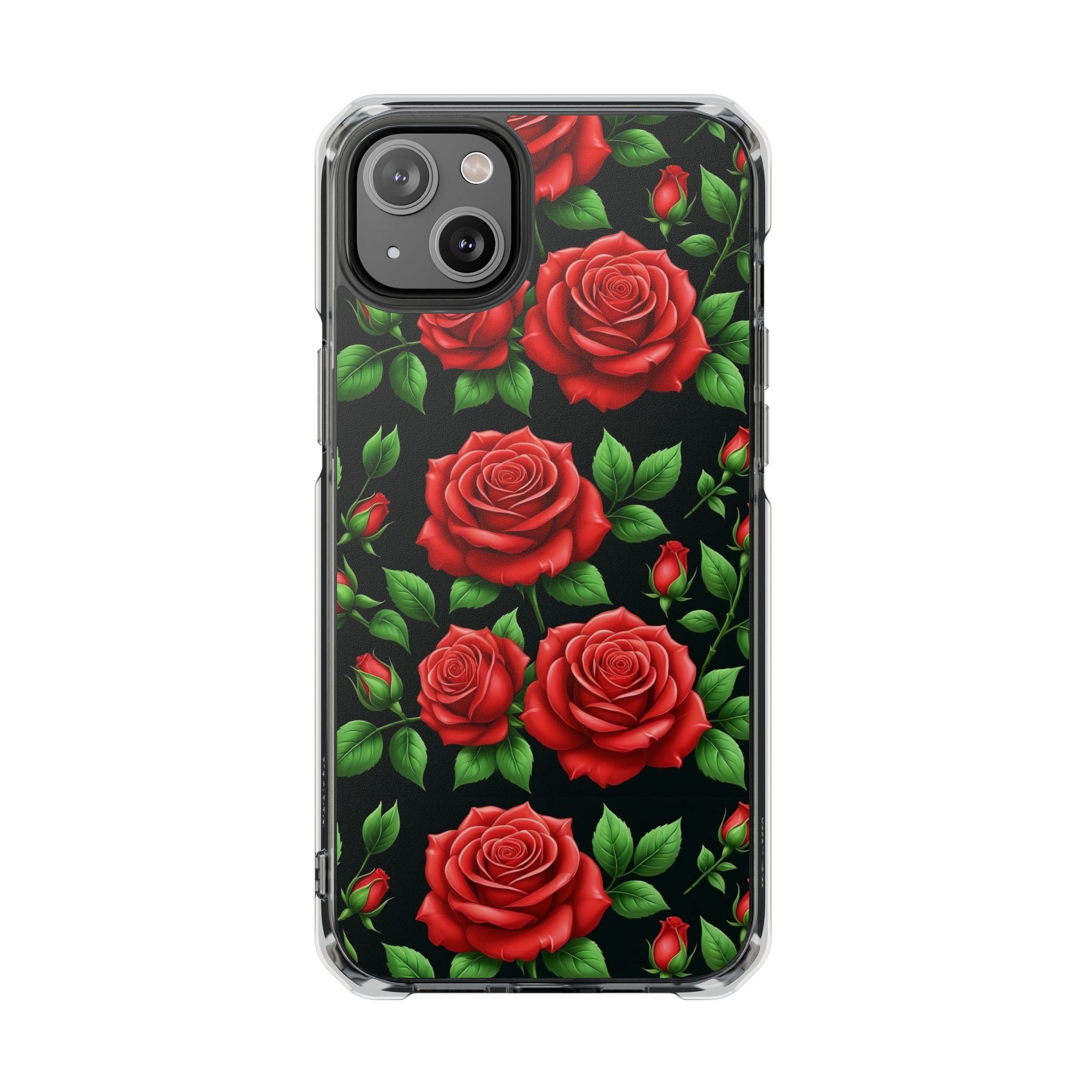 Roses are Red - Magnetic Clear Impact Case