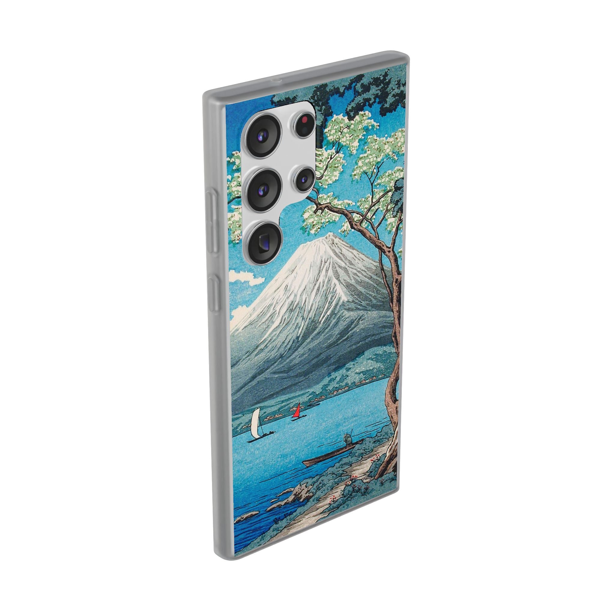 Mount Fuji from Lake Yamanaka - Flexi Case