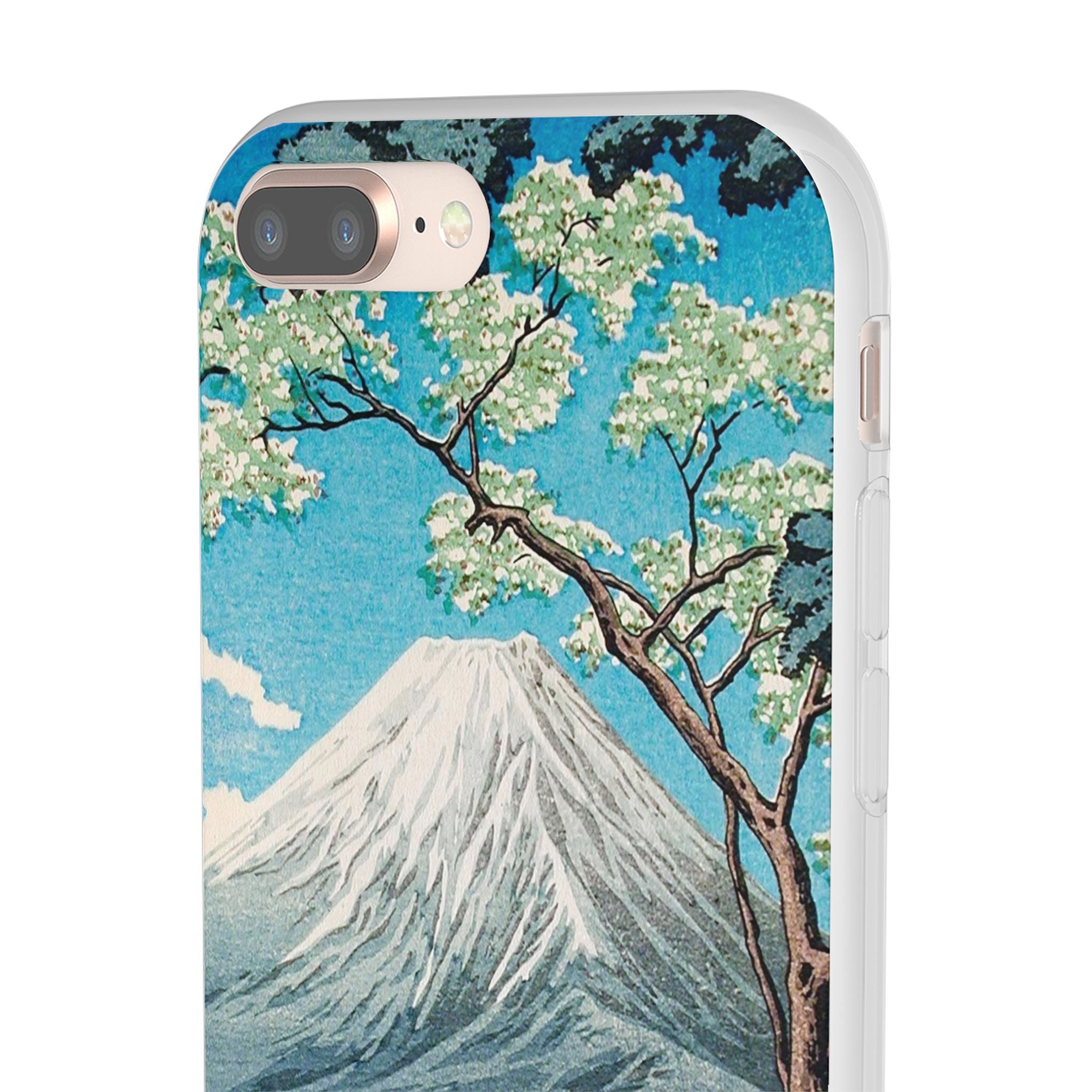 Mount Fuji from Lake Yamanaka - Flexi Case