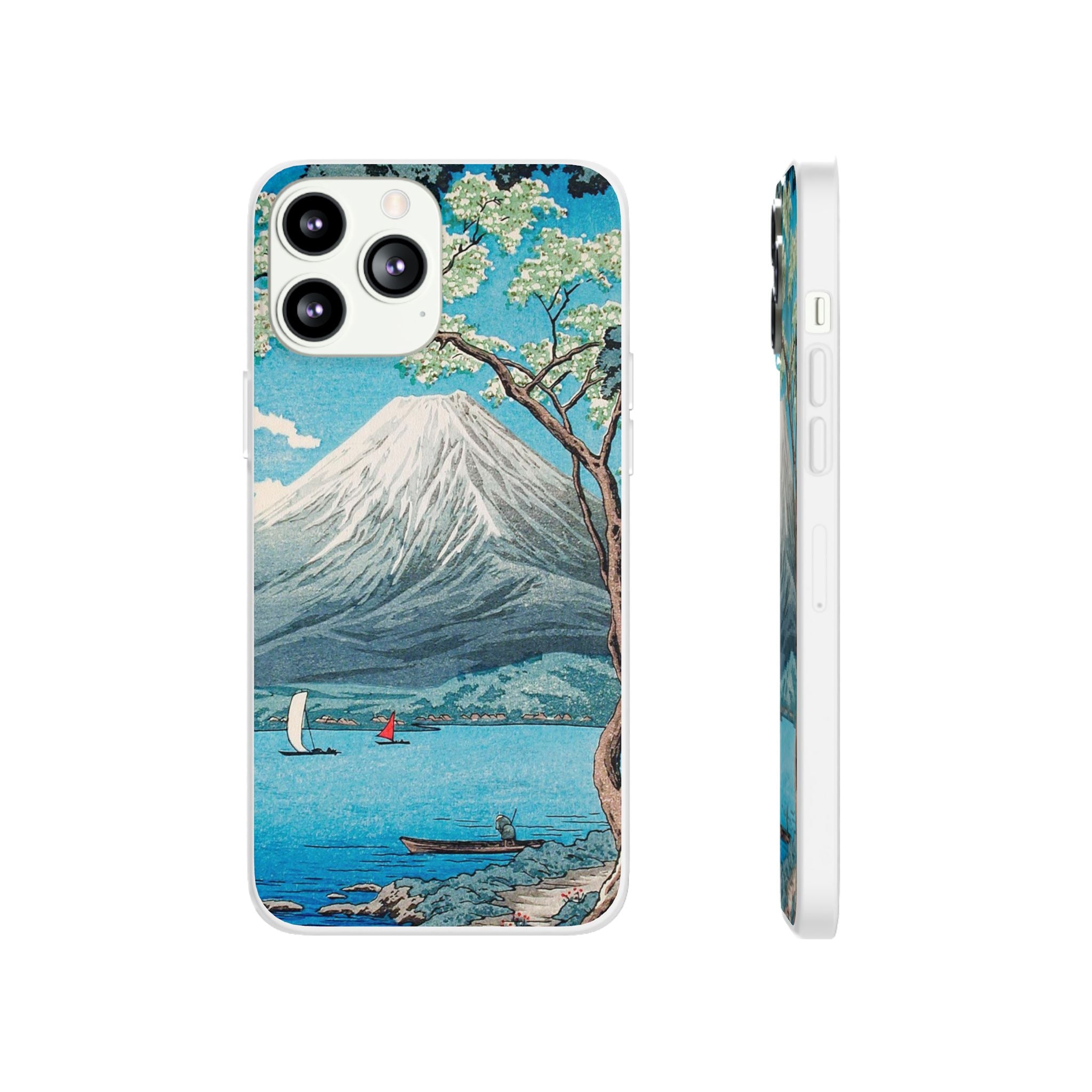 Mount Fuji from Lake Yamanaka - Flexi Case